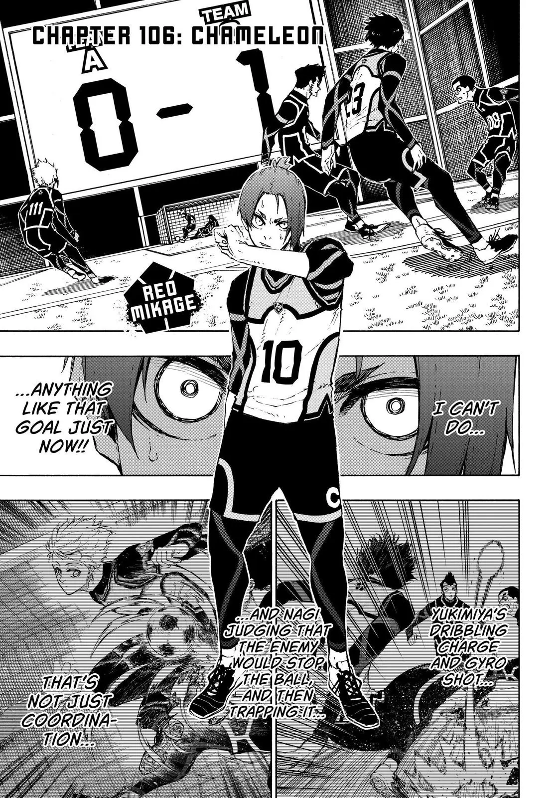 B Lock Manga, chapter 106, page 1