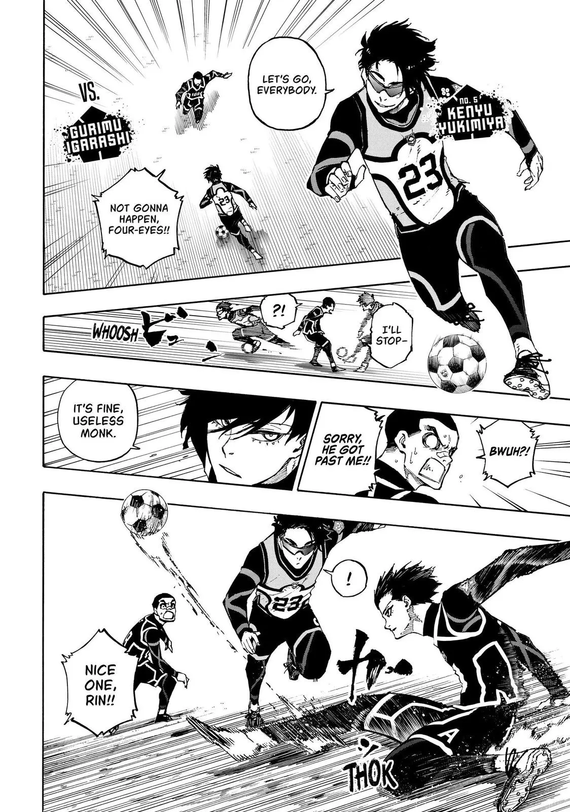 B Lock Manga, chapter 106, page 14