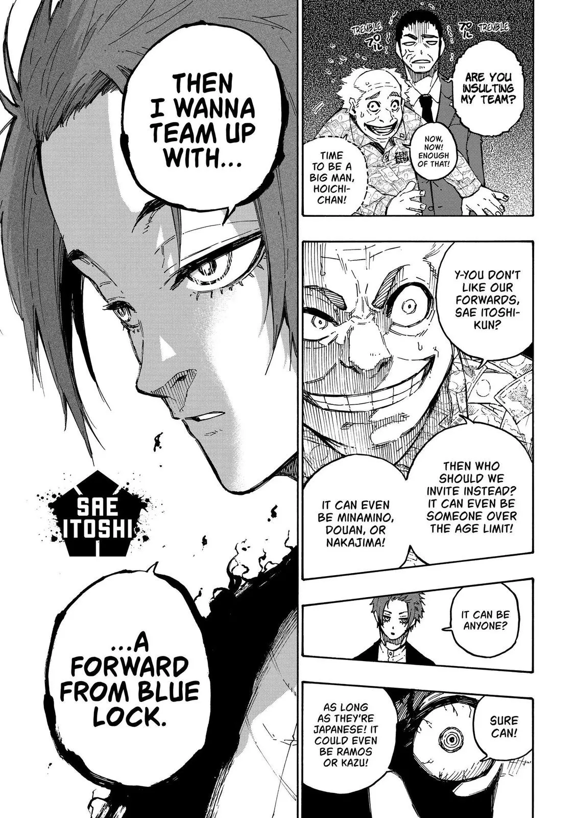 B Lock Manga, chapter 107, page 11