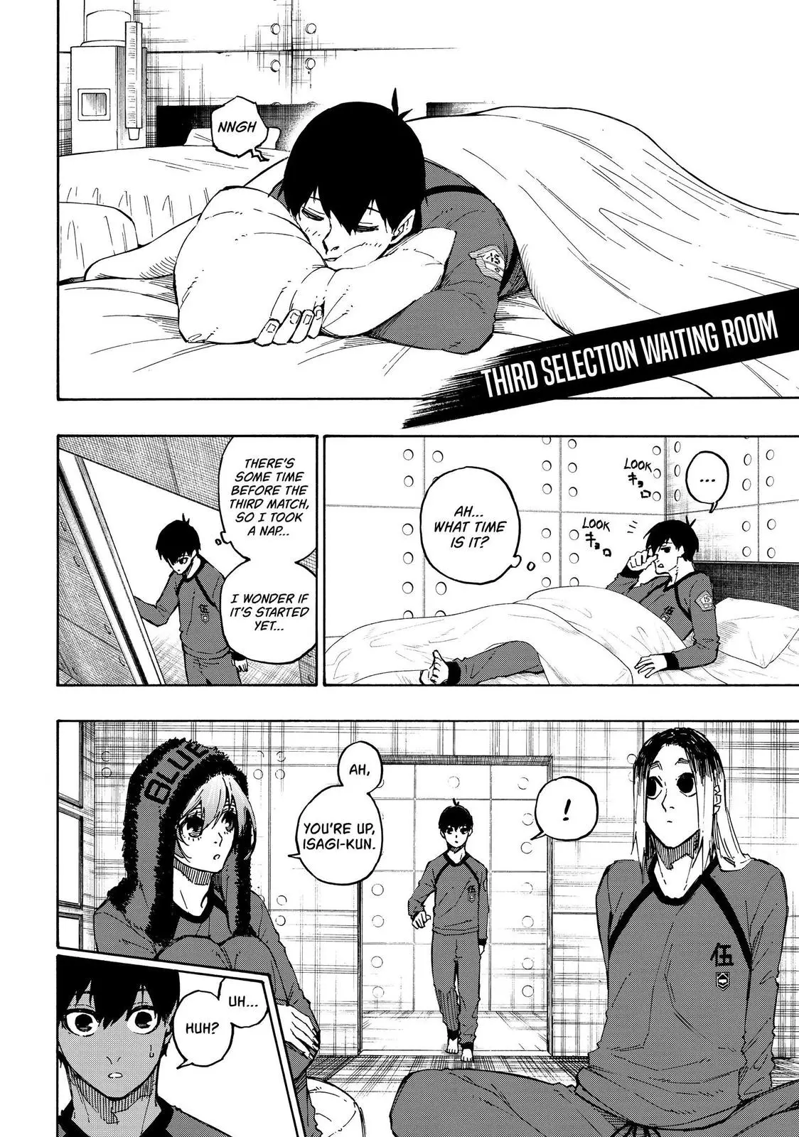 B Lock Manga, chapter 107, page 12