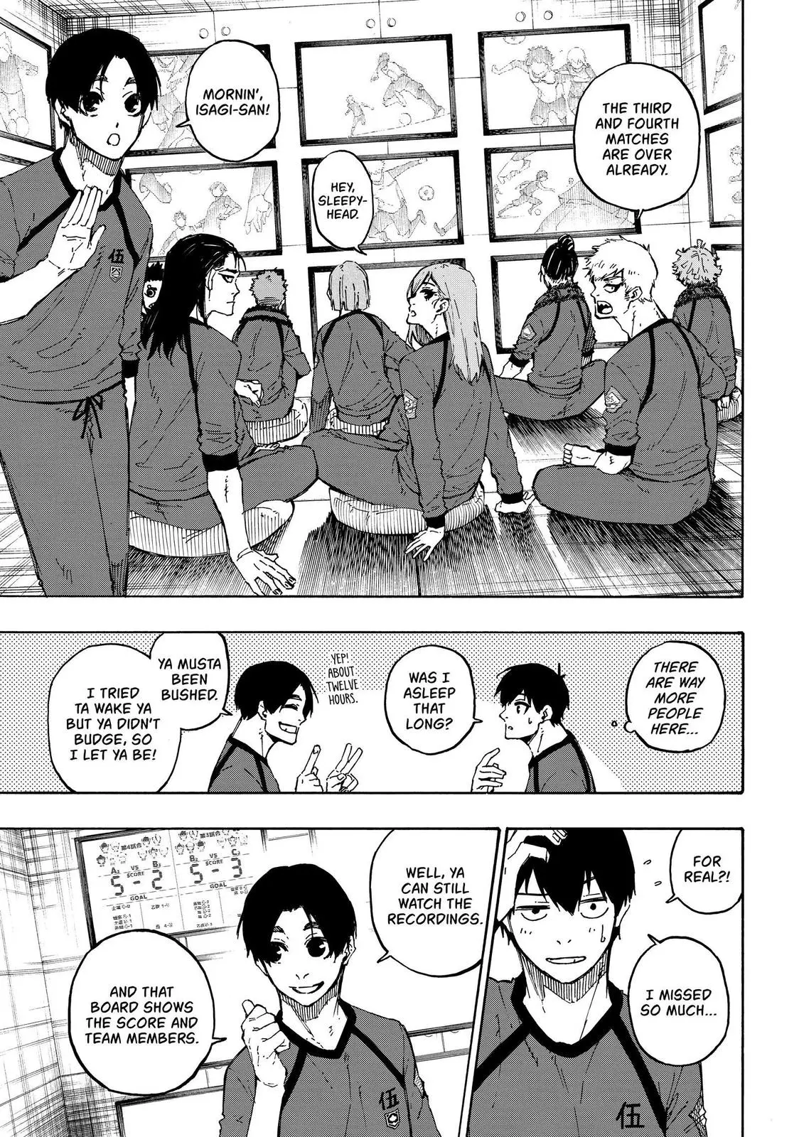 B Lock Manga, chapter 107, page 13