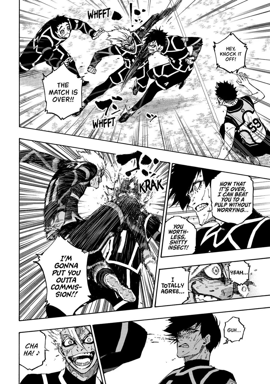 B Lock Manga, chapter 107, page 18