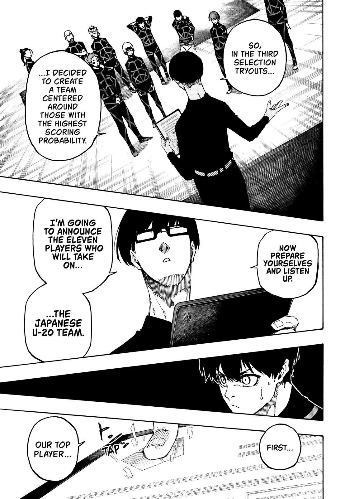 B Lock Manga, chapter 108, page 9