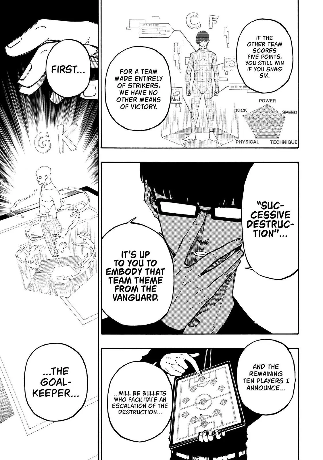 B Lock Manga, chapter 108, page 11