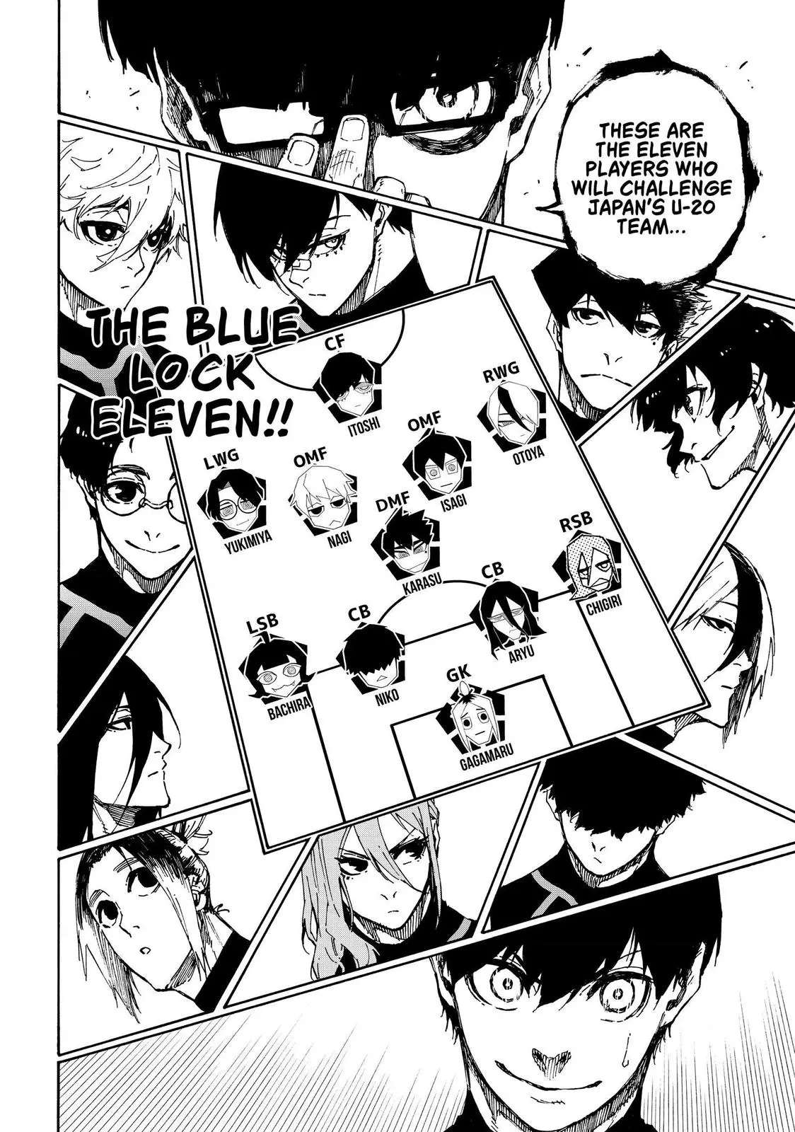 B Lock Manga, chapter 108, page 20