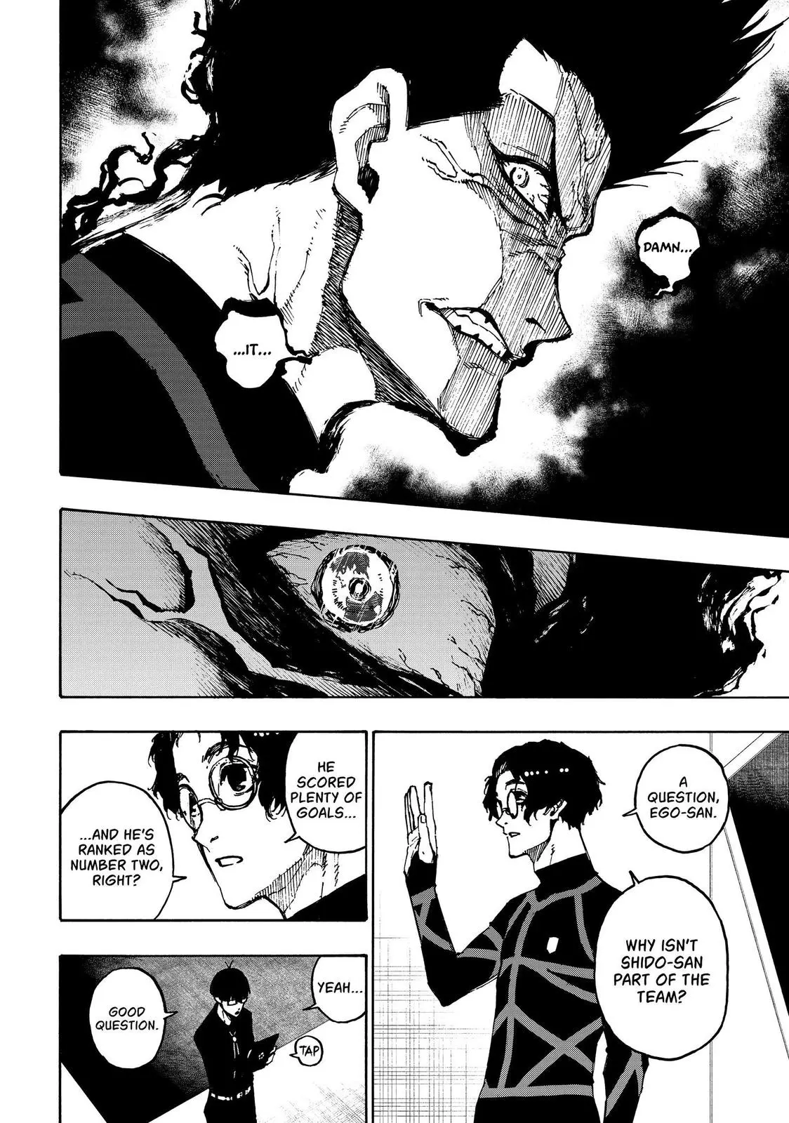 B Lock Manga, chapter 109, page 2
