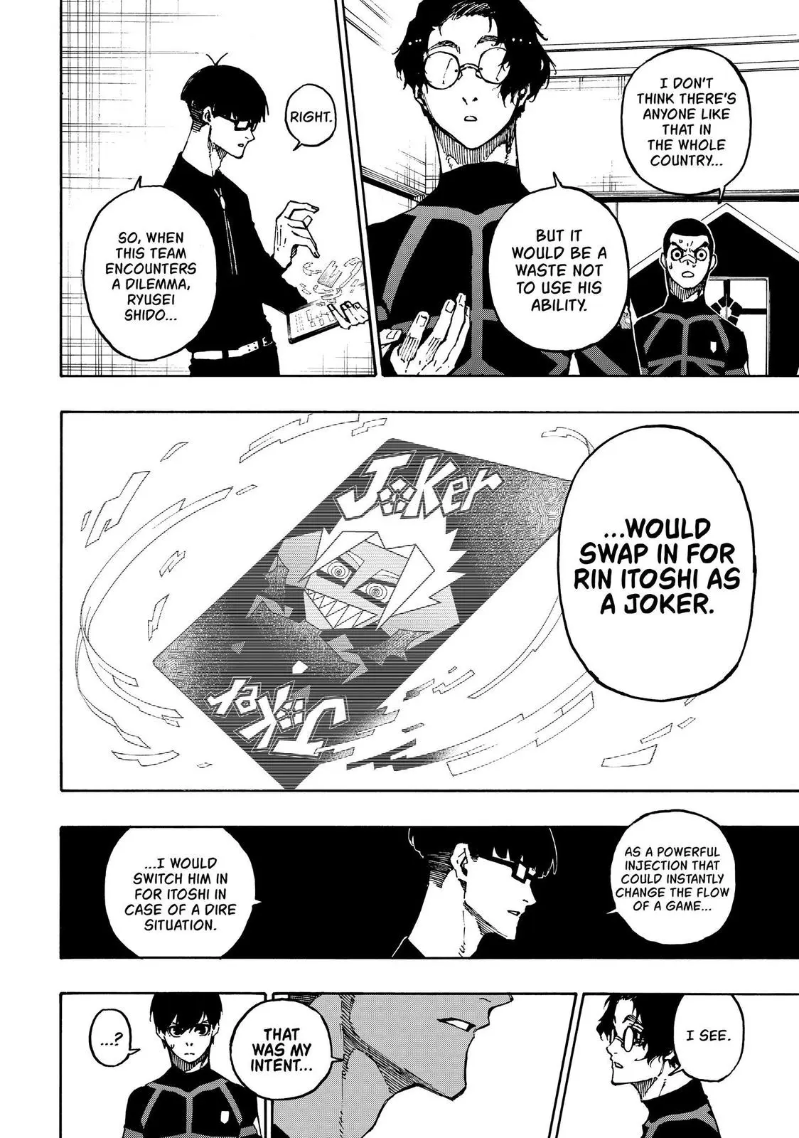 B Lock Manga, chapter 109, page 6