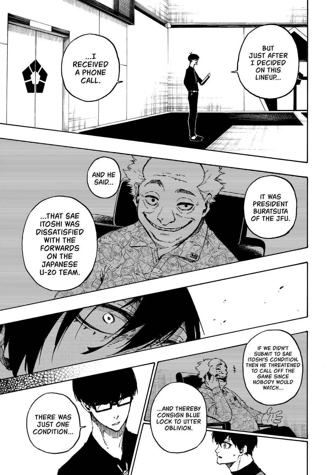 B Lock Manga, chapter 109, page 7