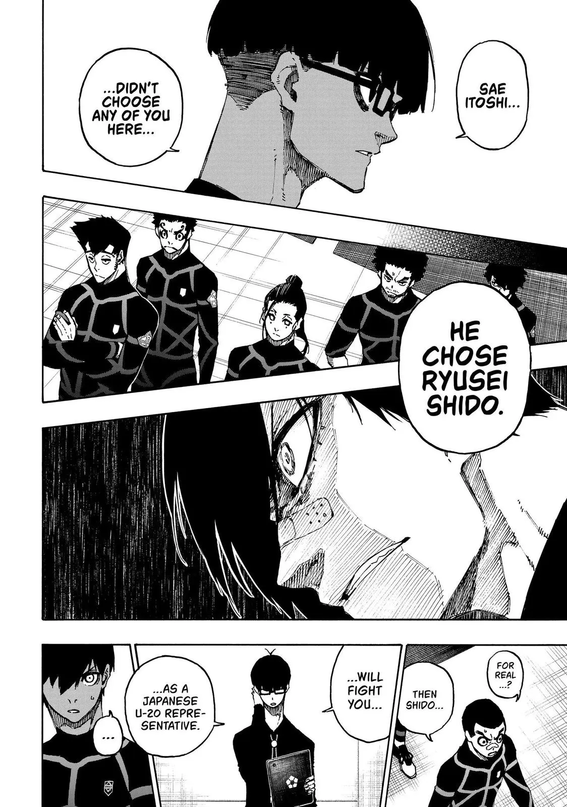 B Lock Manga, chapter 109, page 12