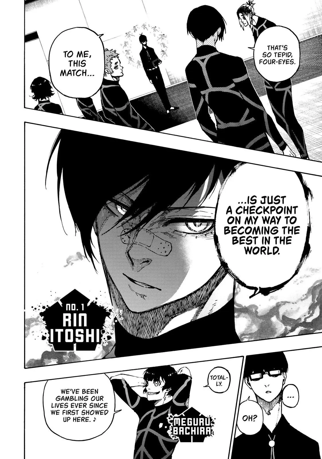 B Lock Manga, chapter 109, page 17