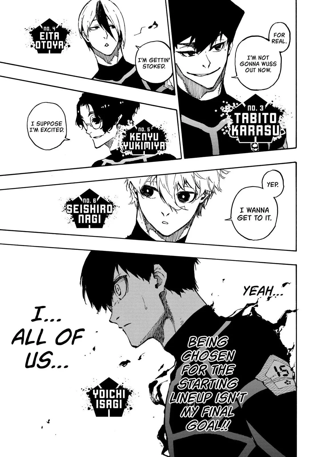 B Lock Manga, chapter 109, page 18