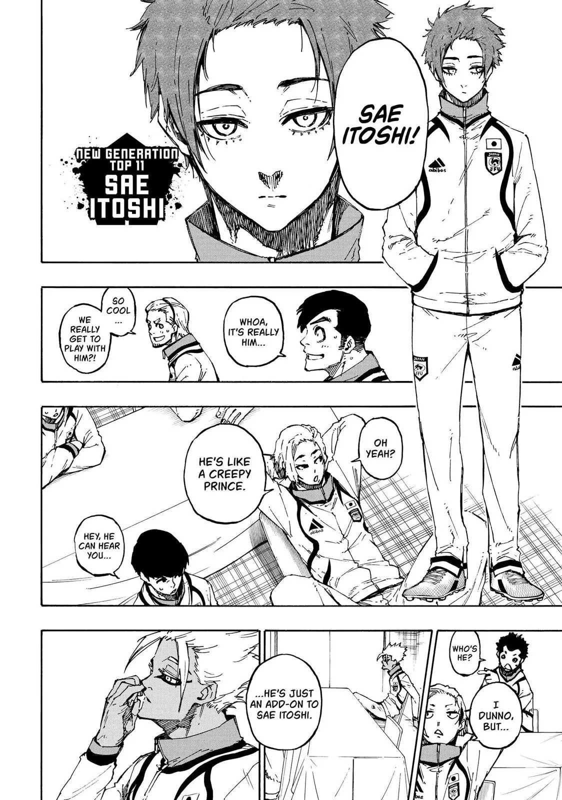 B Lock Manga, chapter 110, page 2