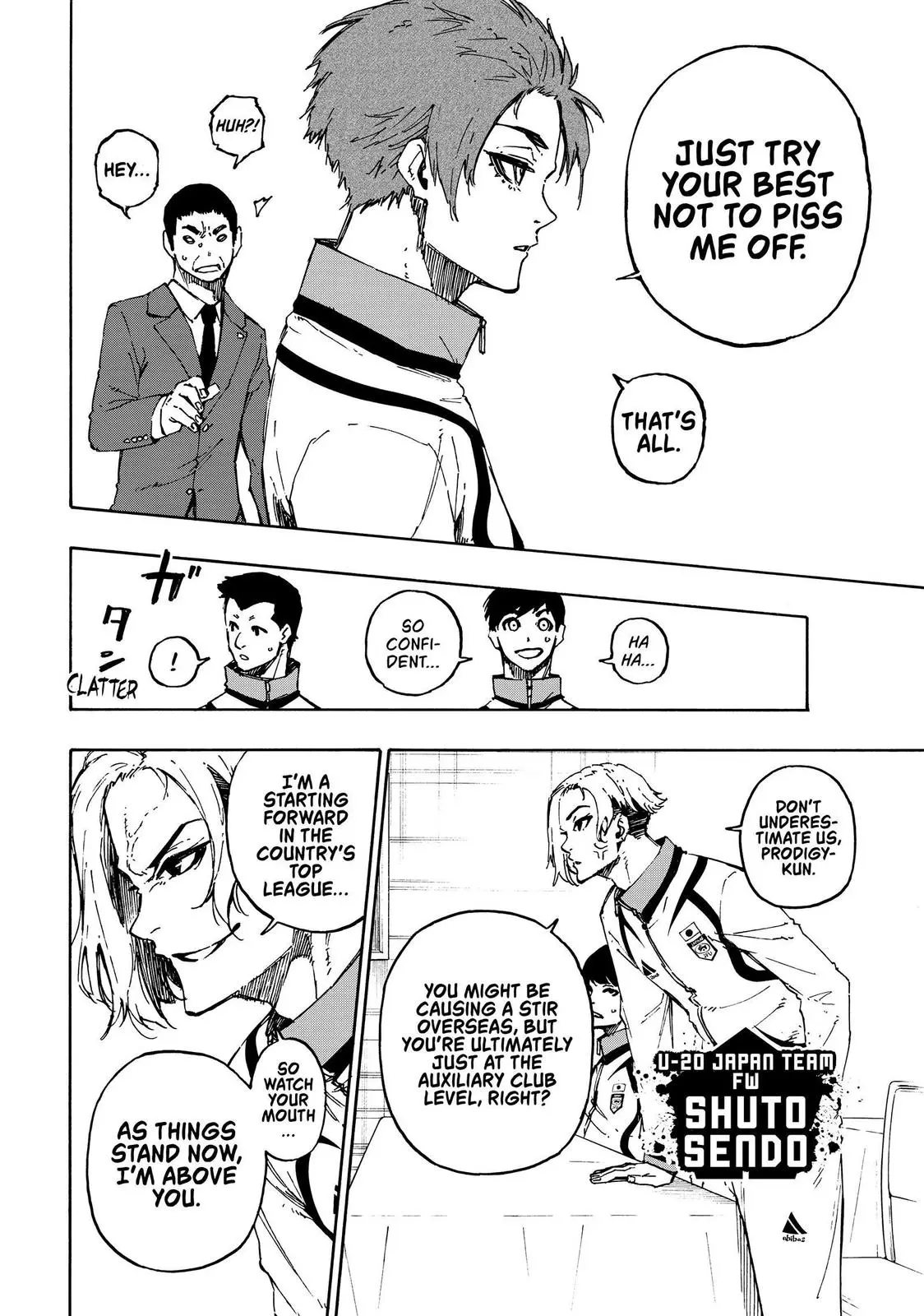 B Lock Manga, chapter 110, page 4