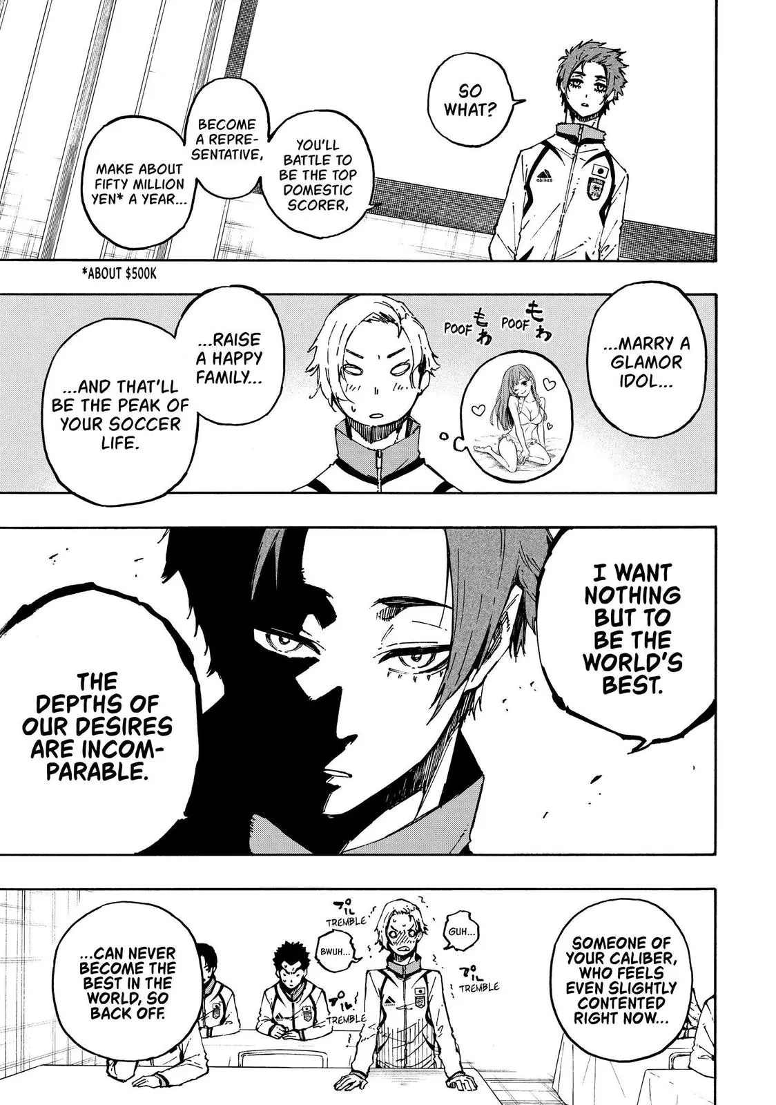 B Lock Manga, chapter 110, page 5