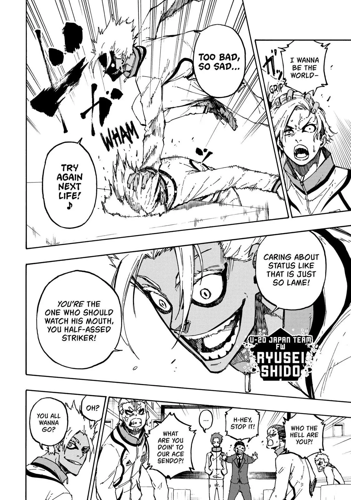 B Lock Manga, chapter 110, page 6
