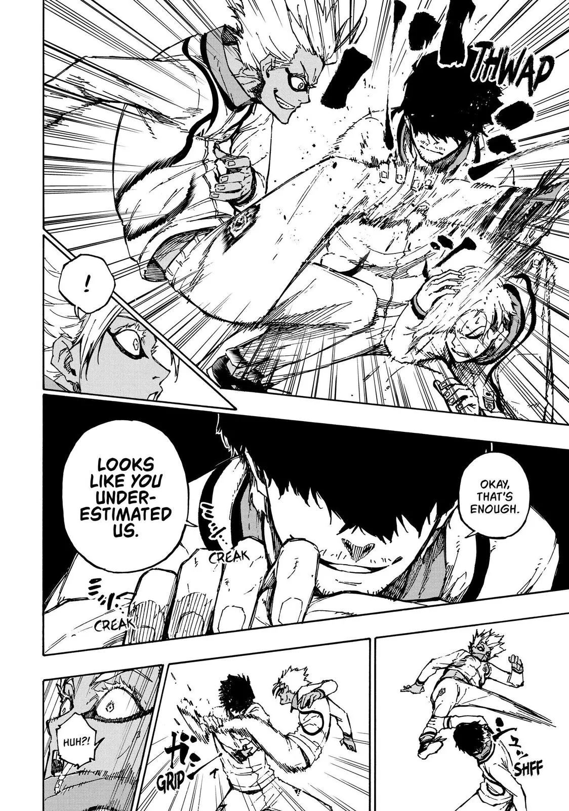 B Lock Manga, chapter 110, page 8