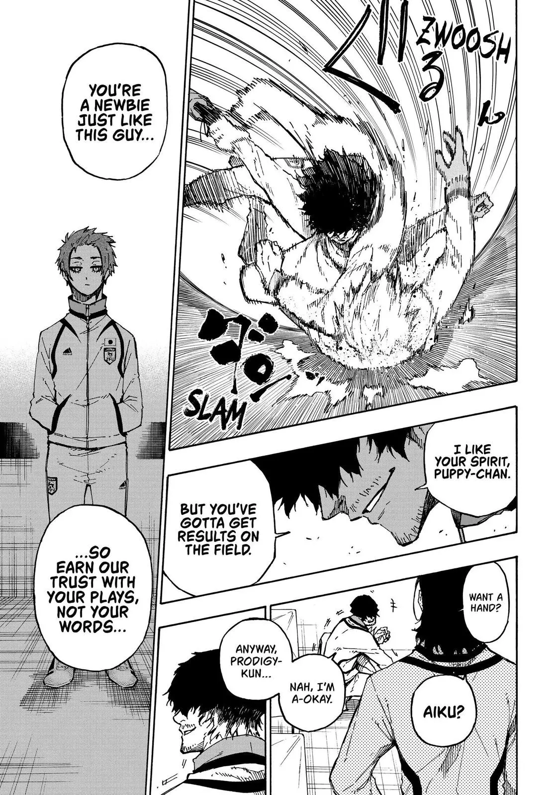 B Lock Manga, chapter 110, page 9