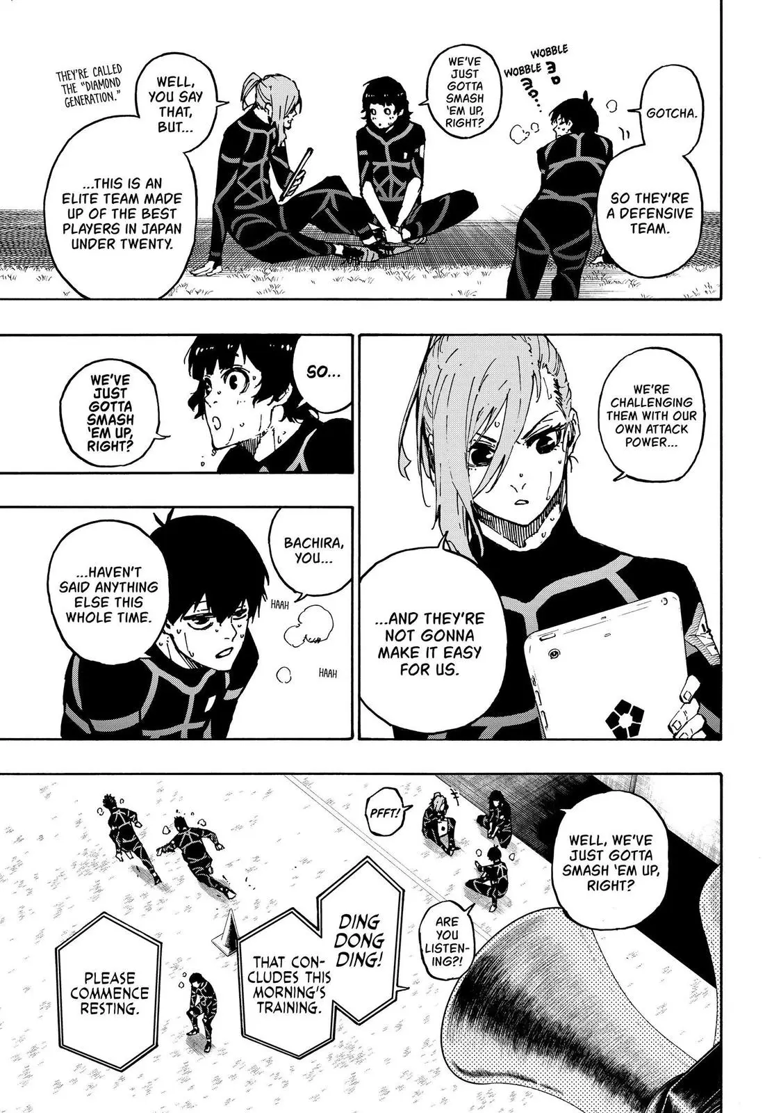 B Lock Manga, chapter 110, page 12