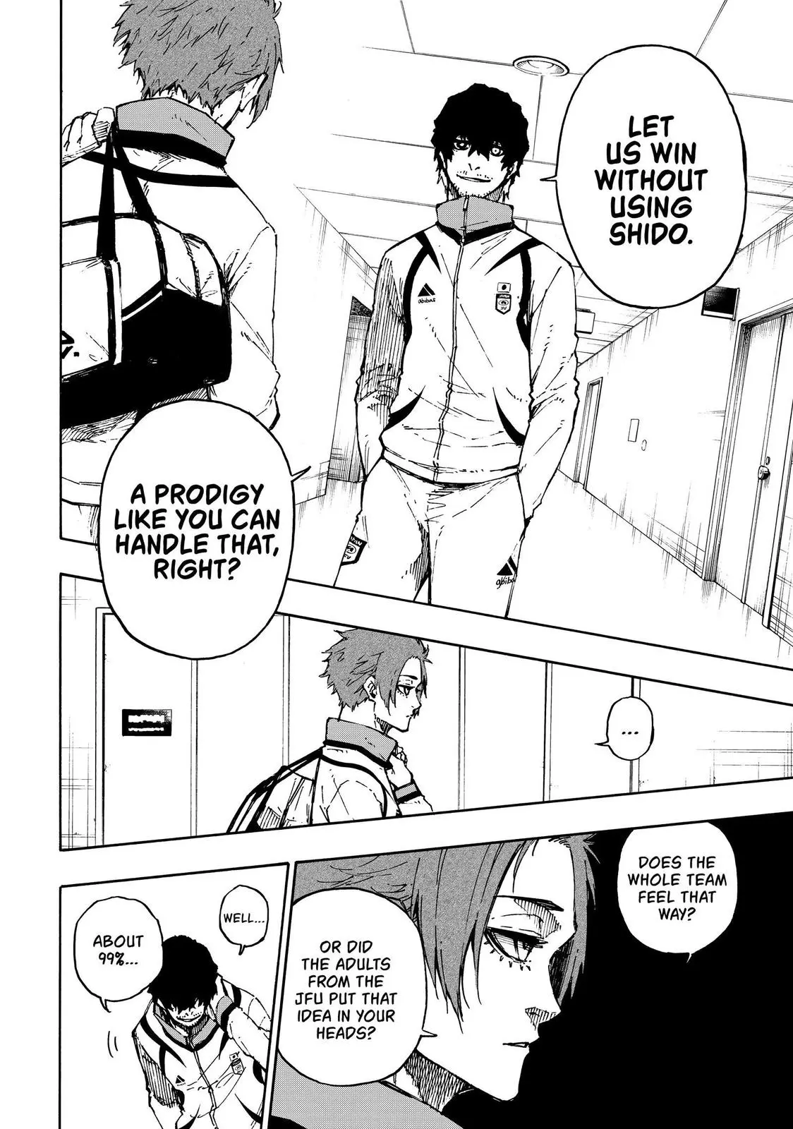 B Lock Manga, chapter 111, page 18