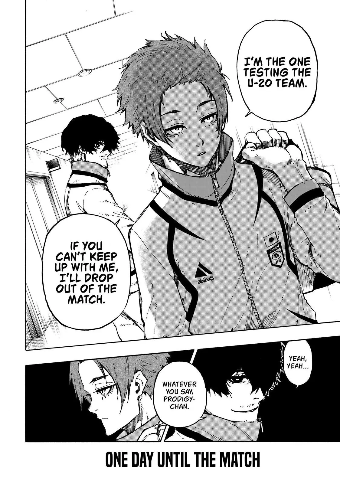 B Lock Manga, chapter 111, page 20