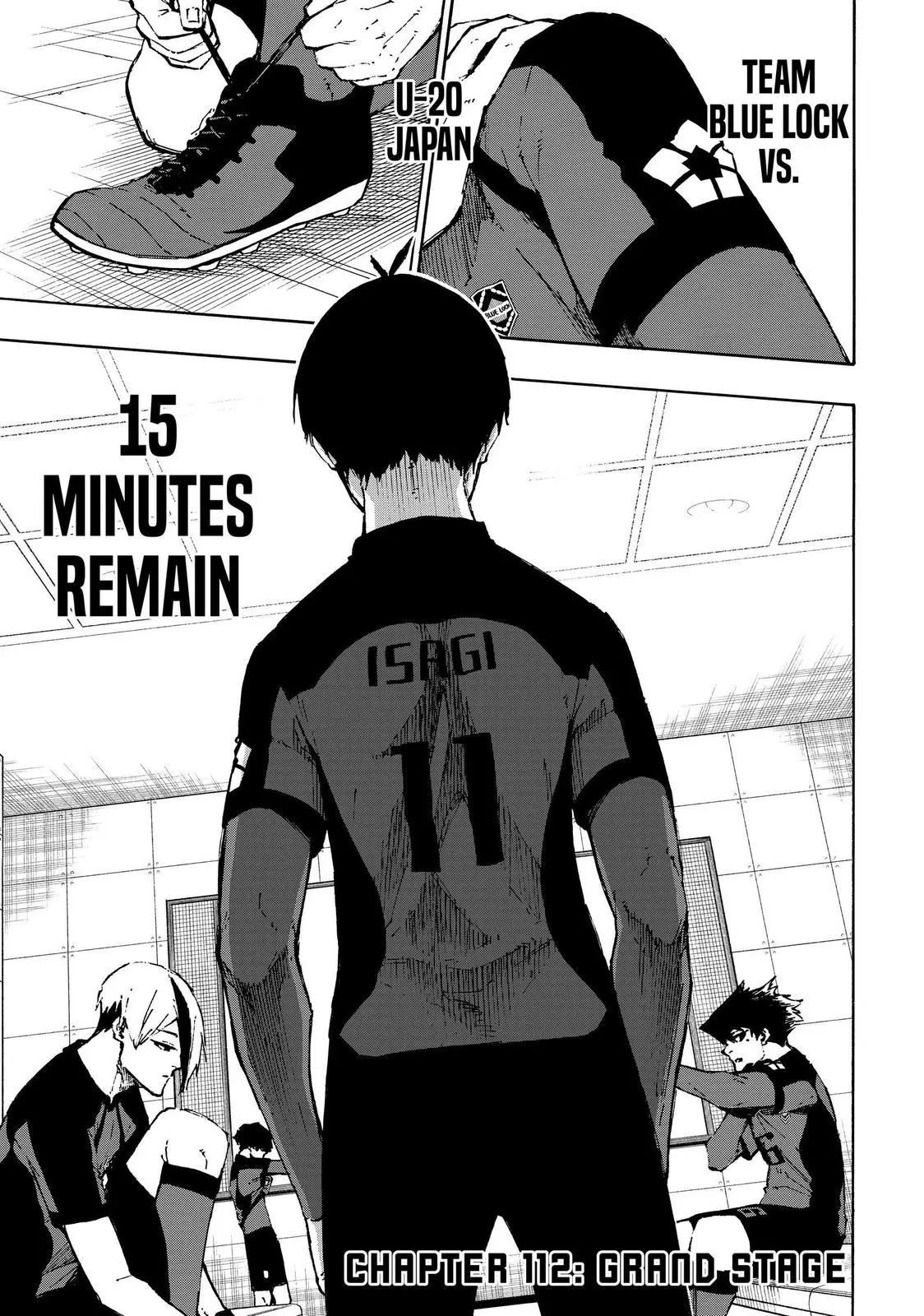 B Lock Manga, chapter 112, page 1