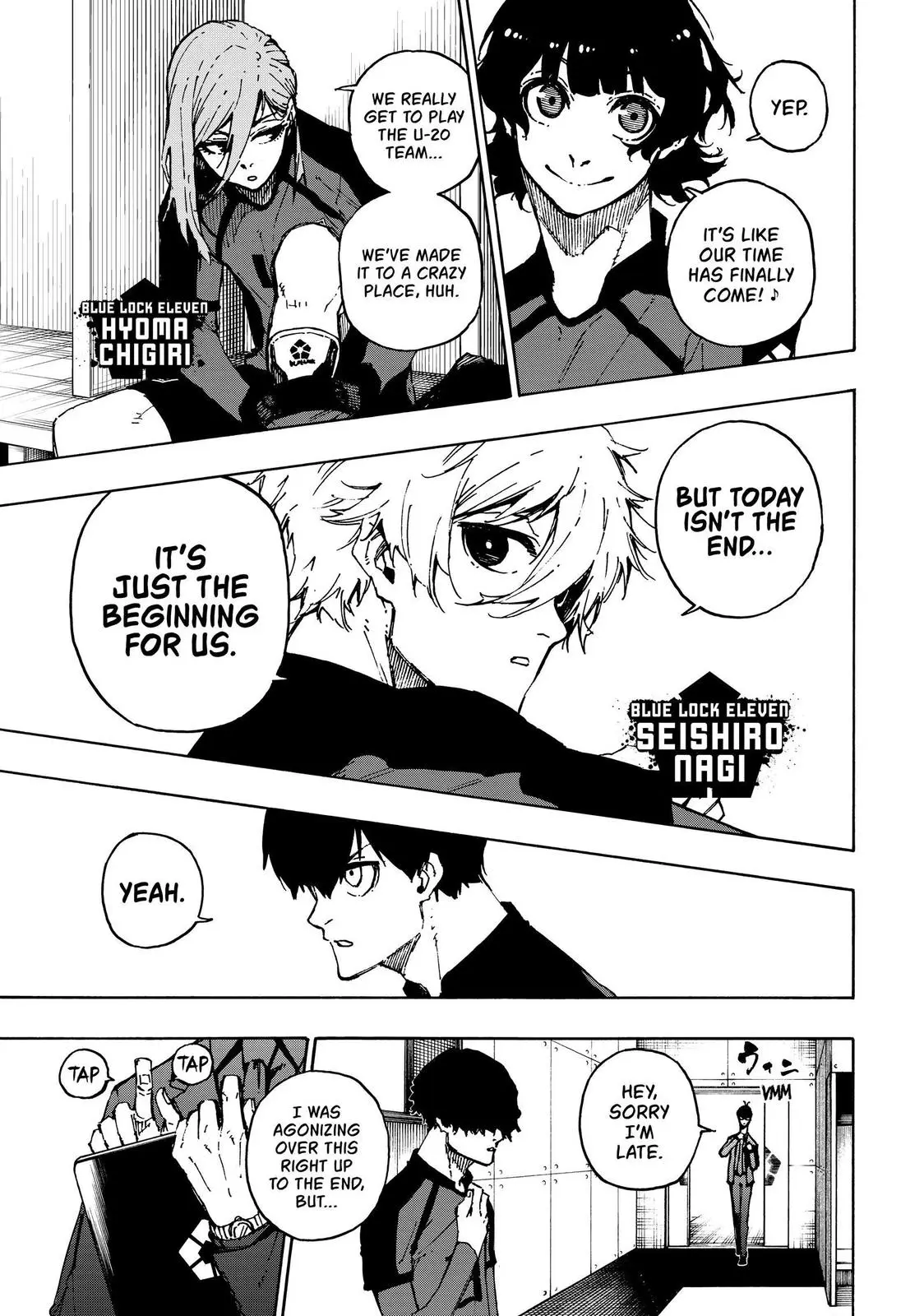 B Lock Manga, chapter 112, page 3