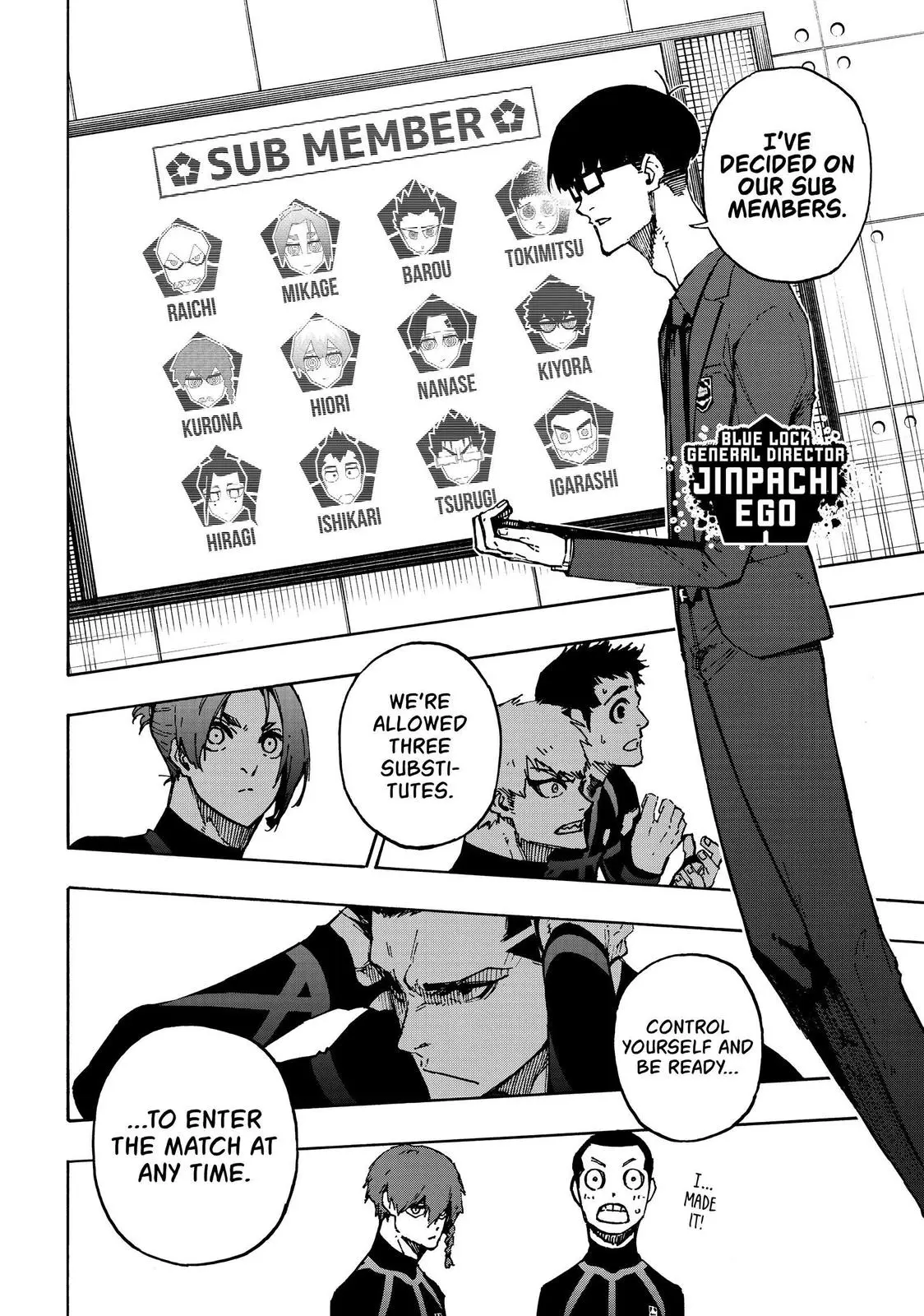 B Lock Manga, chapter 112, page 4