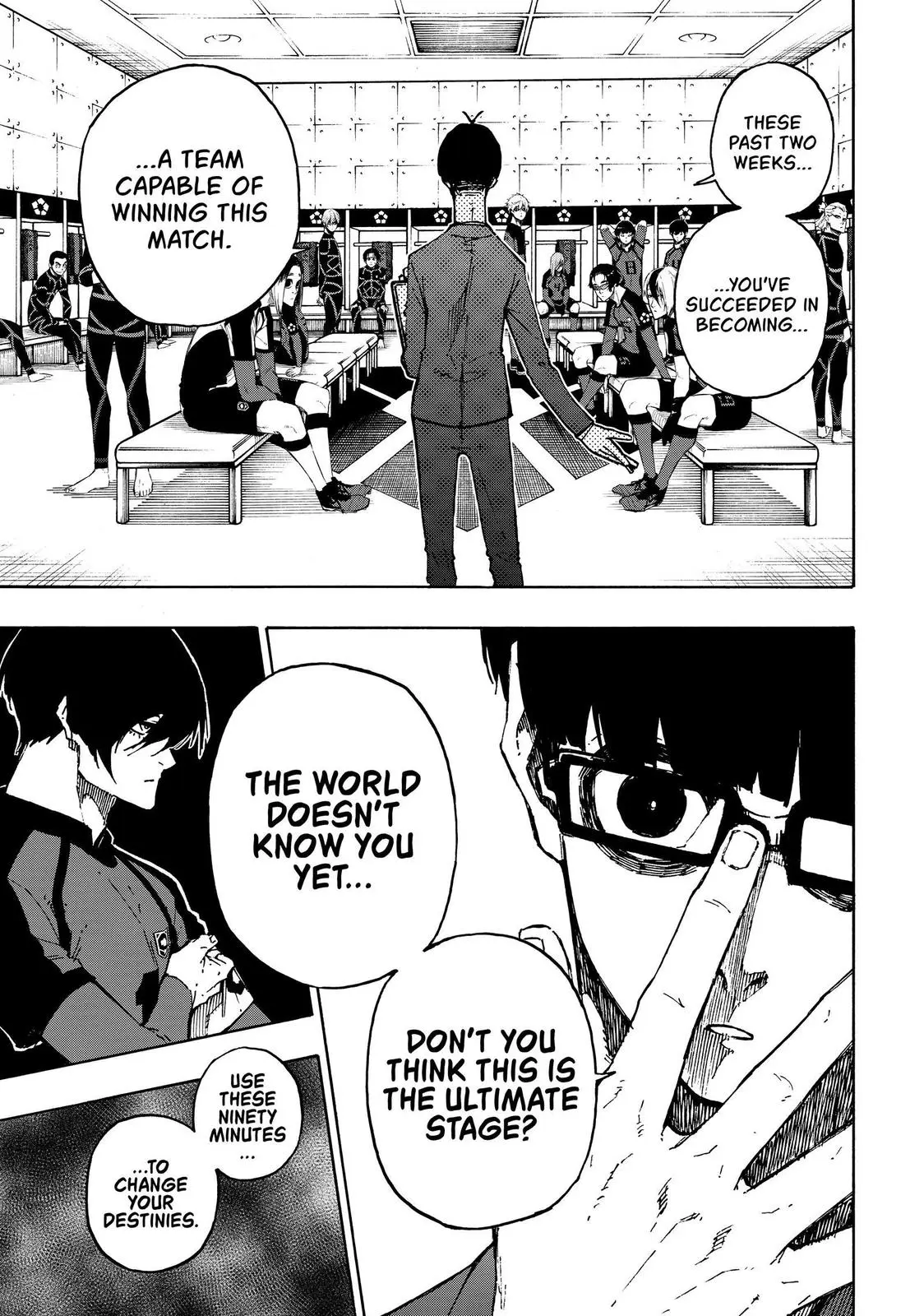 B Lock Manga, chapter 112, page 5