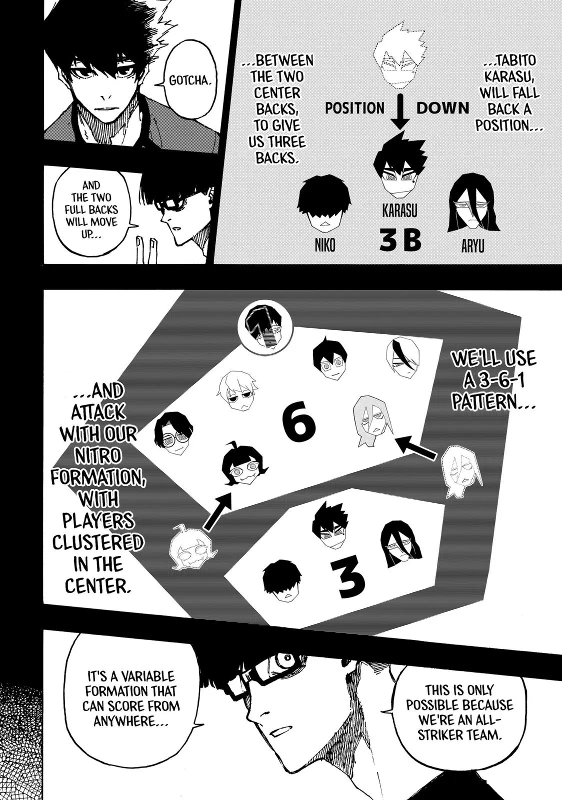 B Lock Manga, chapter 113, page 8