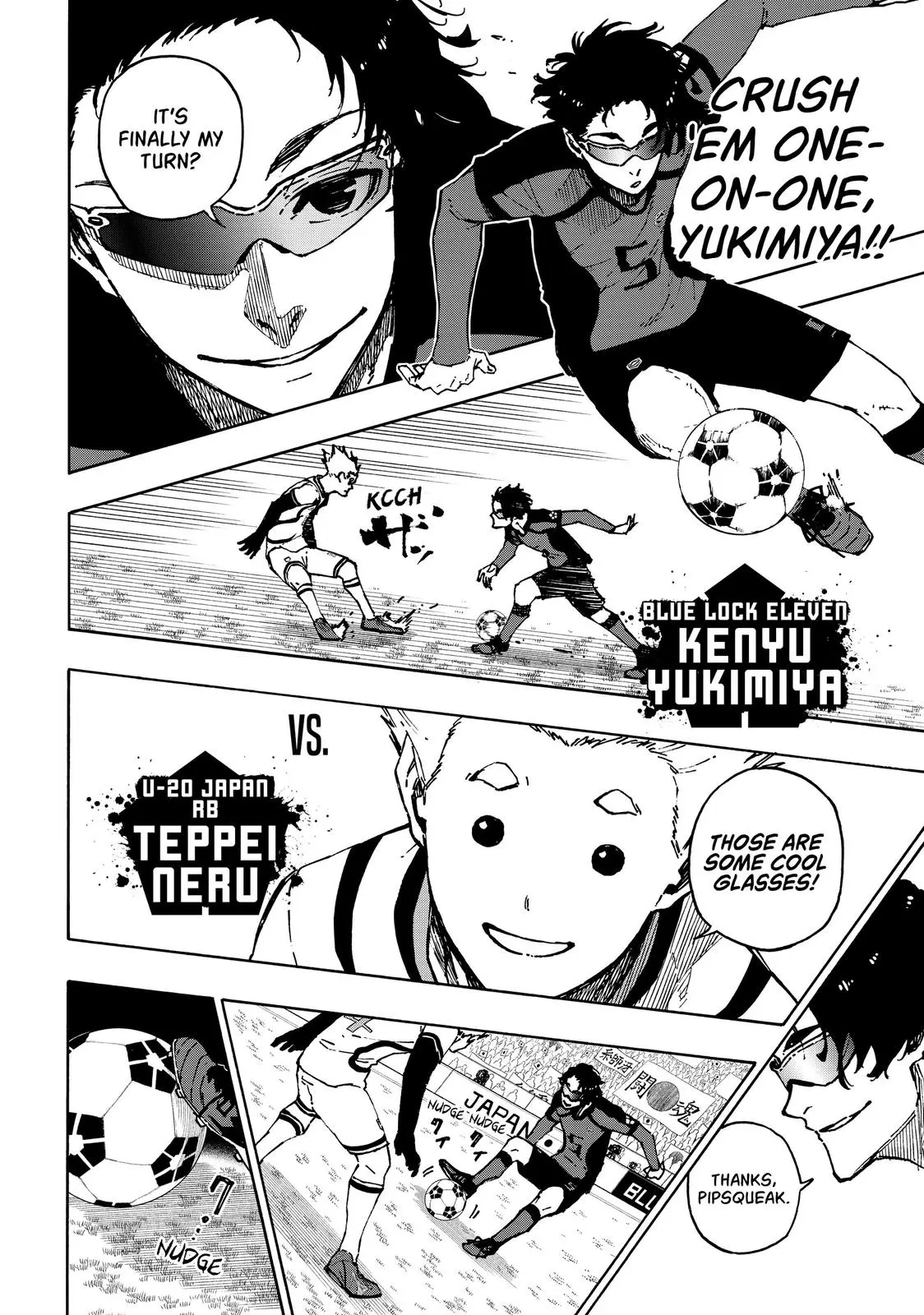 B Lock Manga, chapter 114, page 10