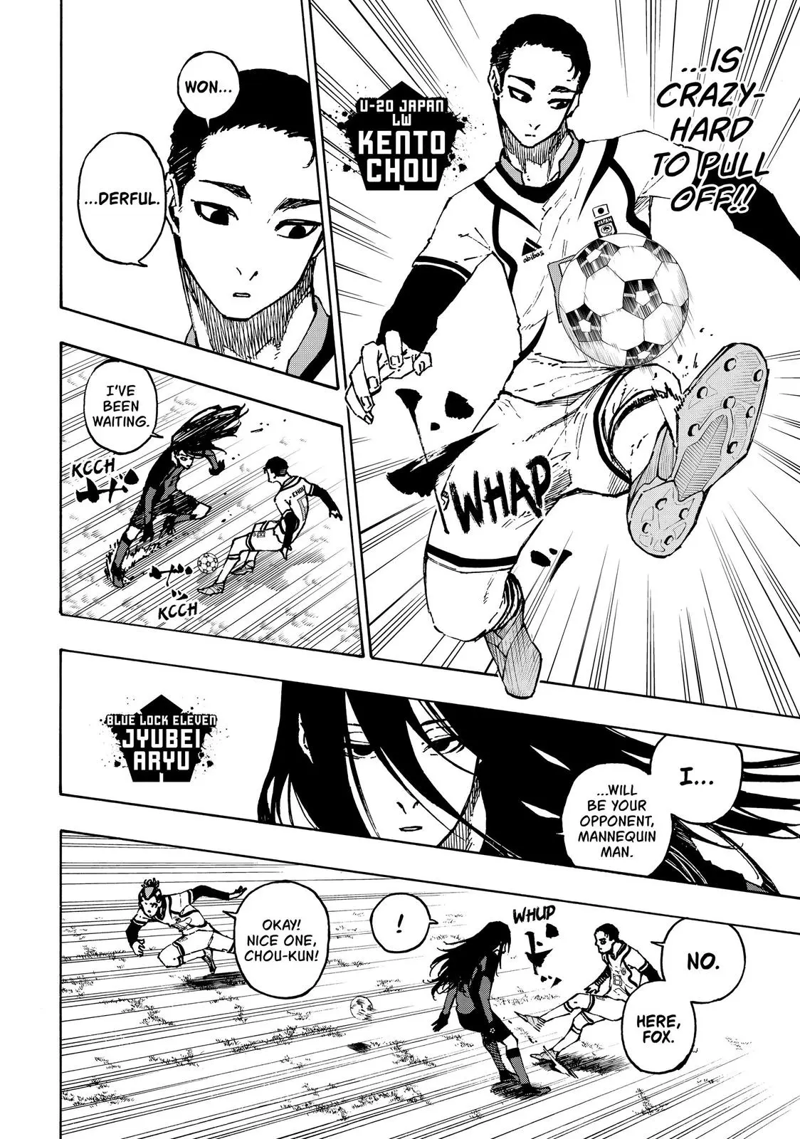 B Lock Manga, chapter 115, page 4