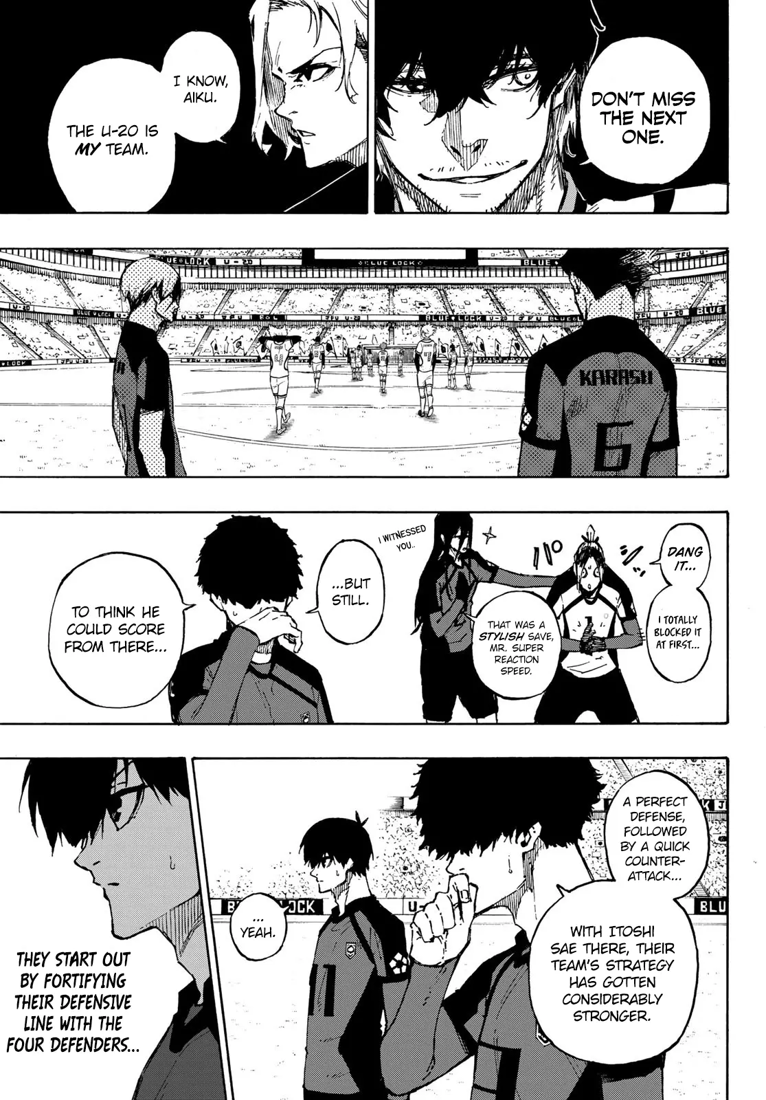 B Lock Manga, chapter 116, page 6