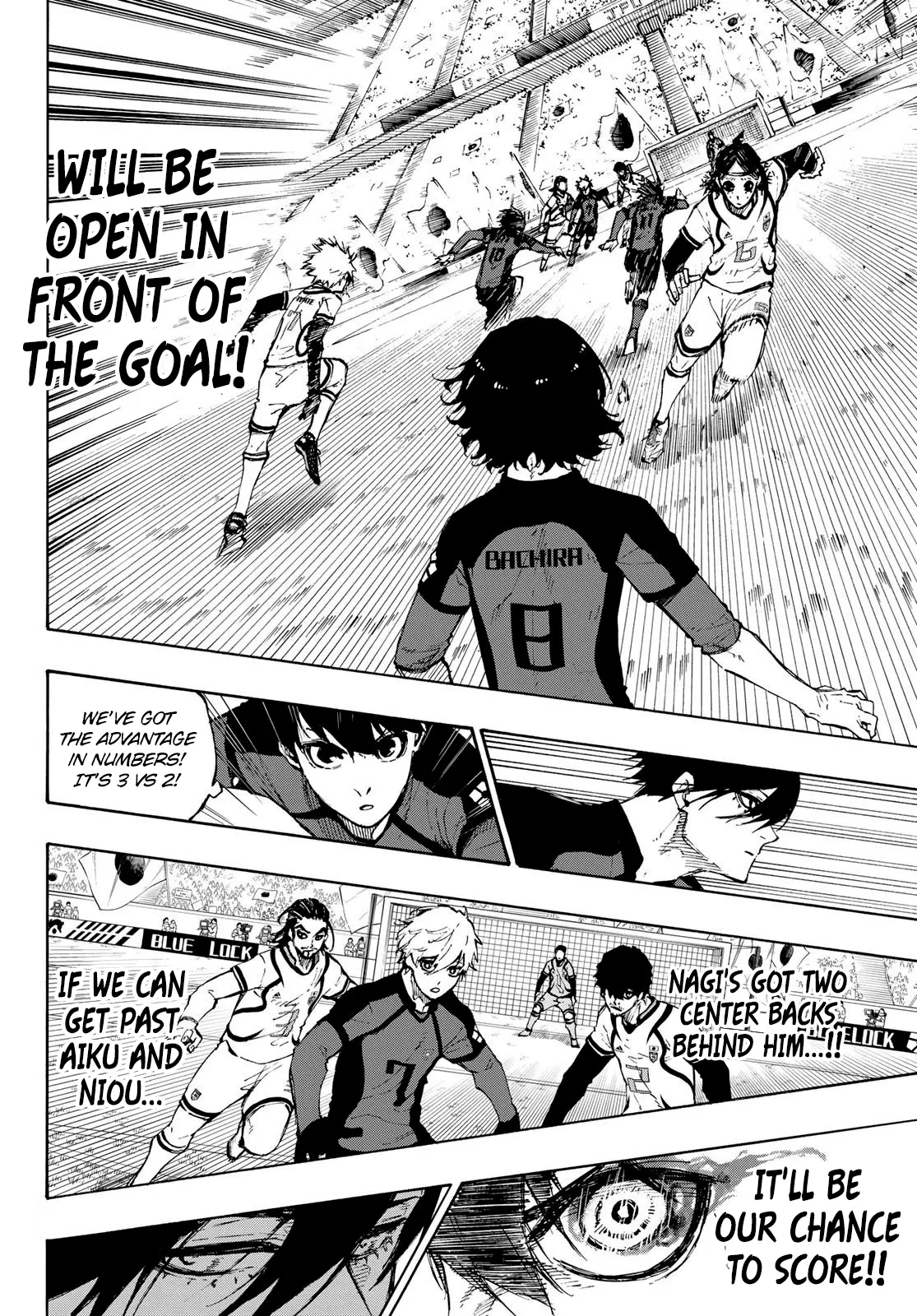 B Lock Manga, chapter 116, page 17