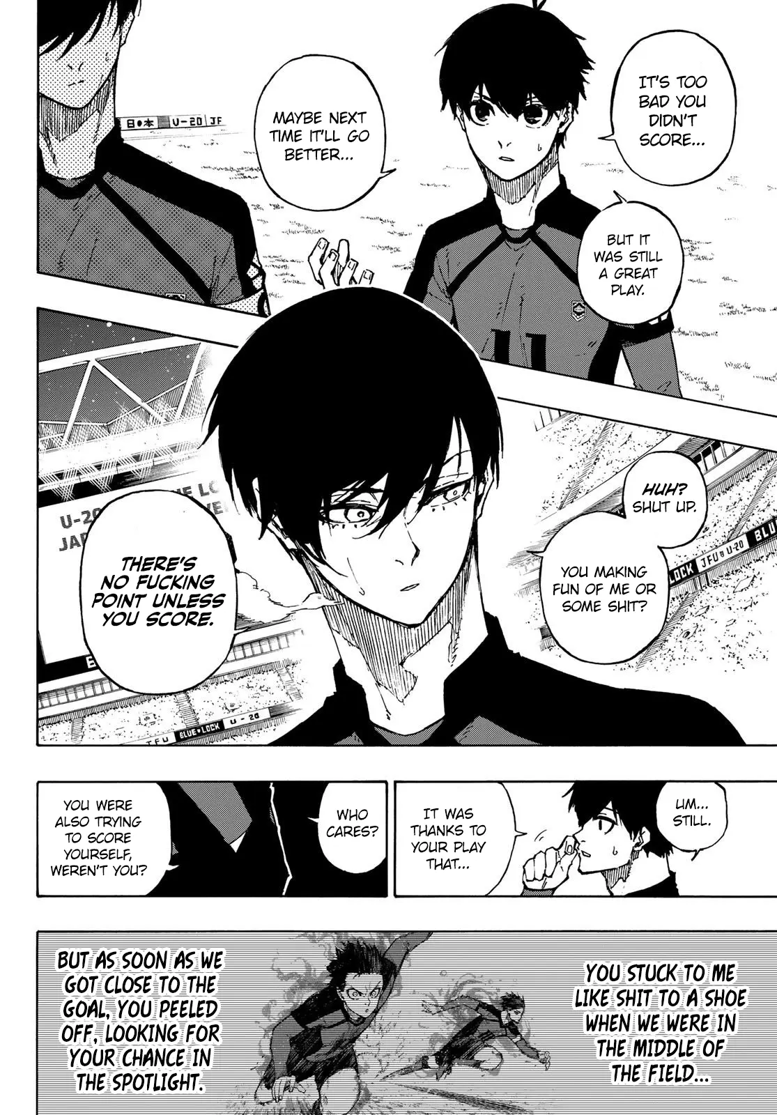 B Lock Manga, chapter 118, page 12
