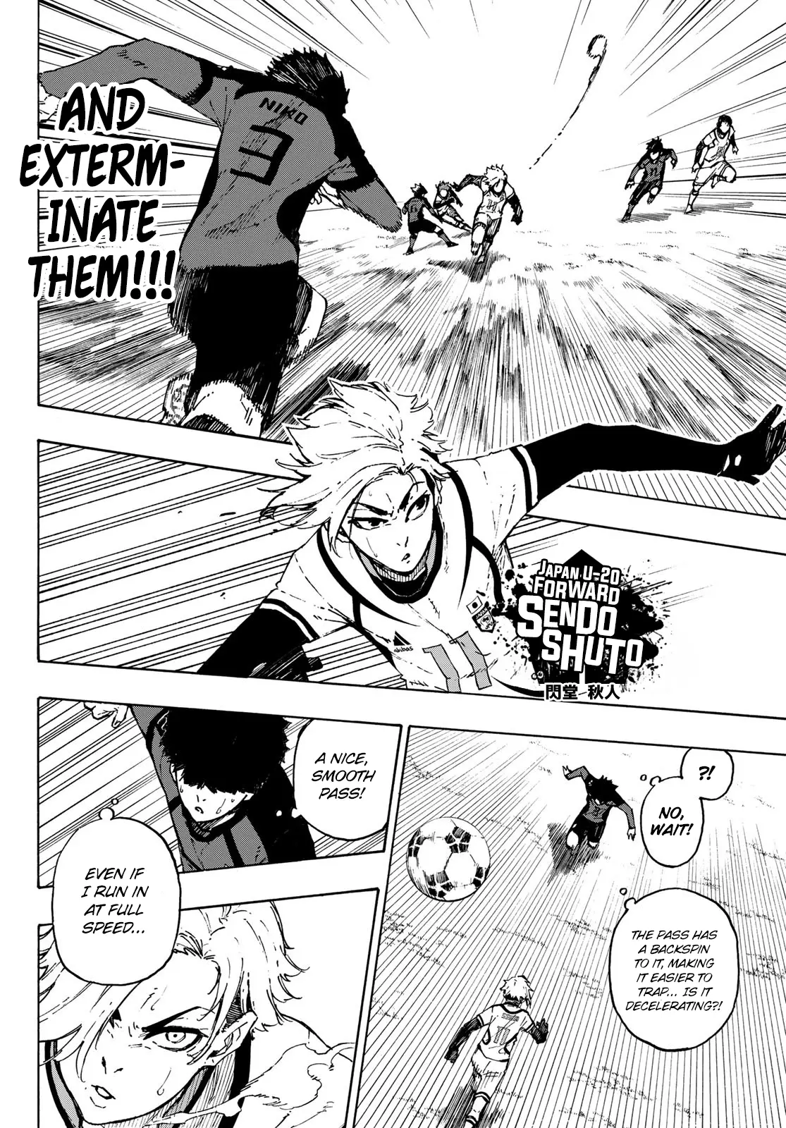 B Lock Manga, chapter 119, page 9