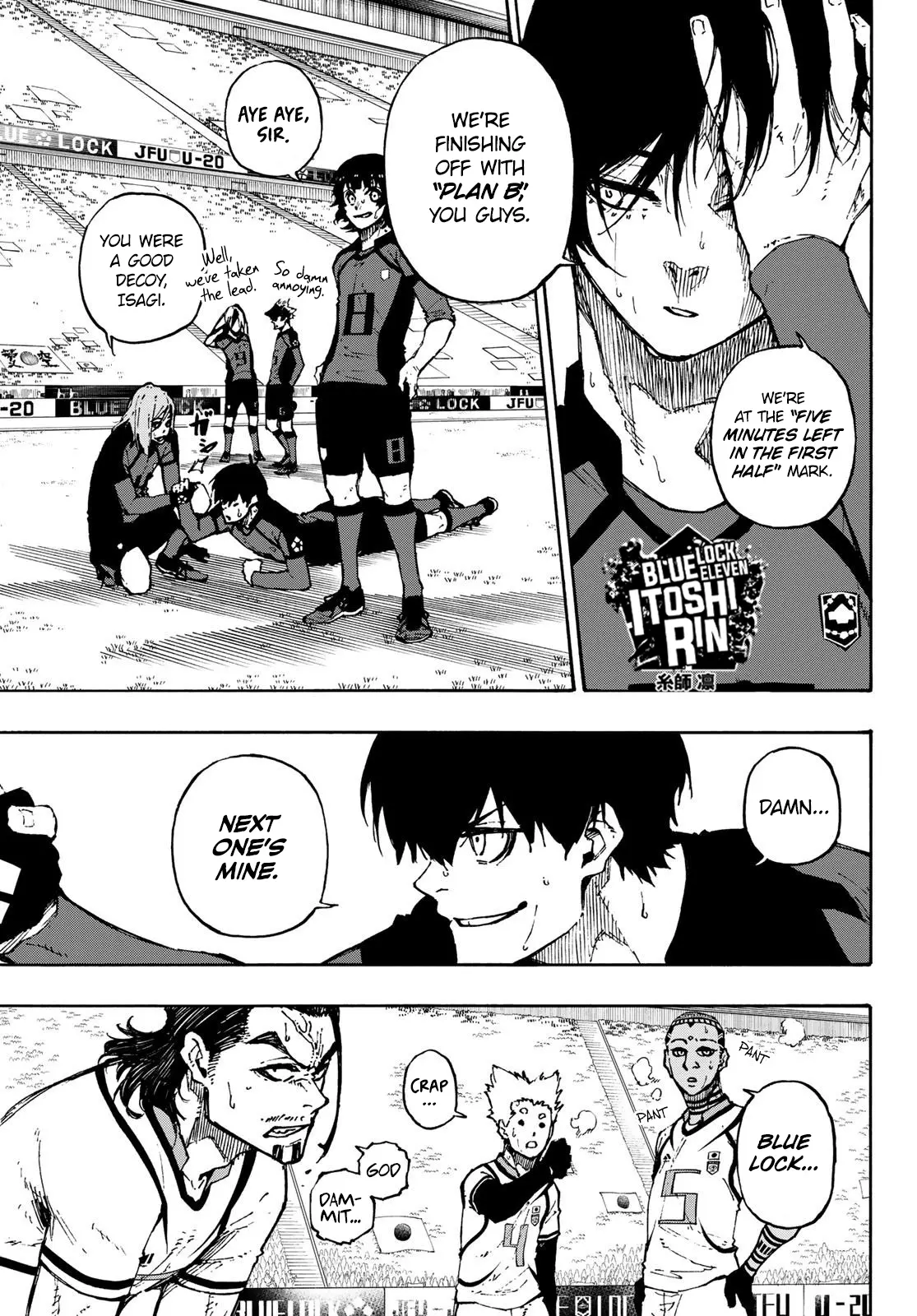 B Lock Manga, chapter 121, page 3