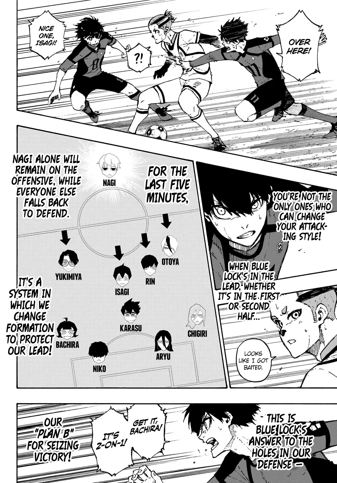 B Lock Manga, chapter 121, page 10