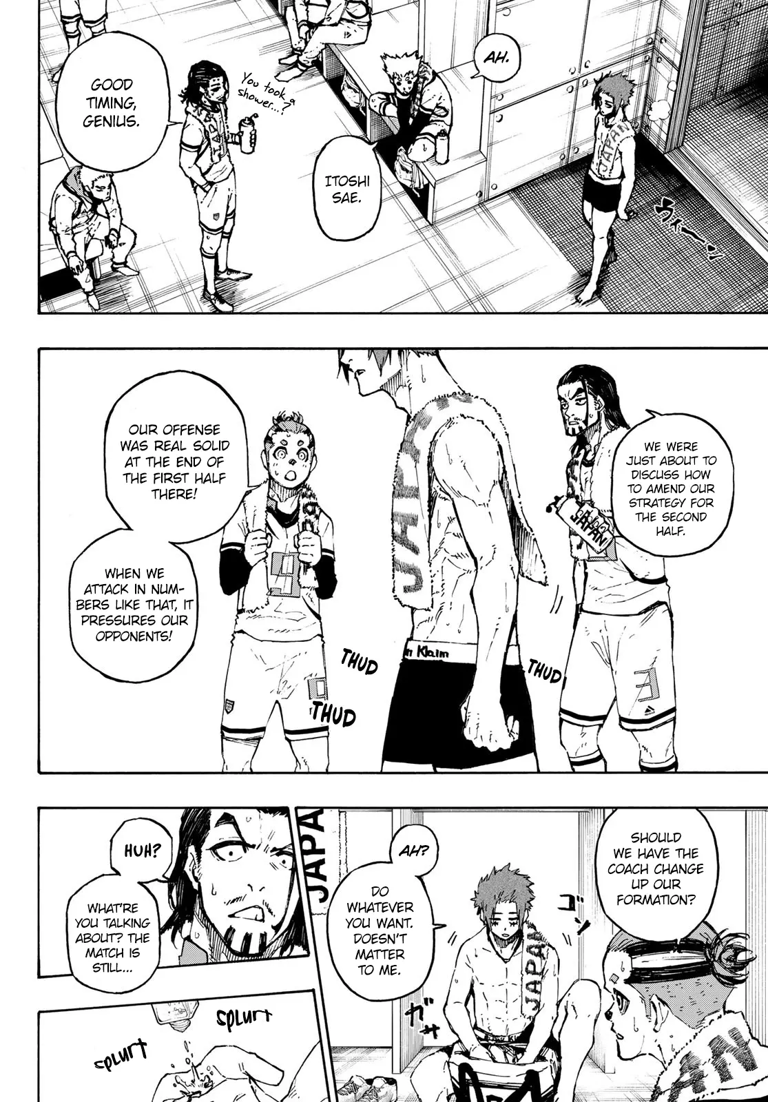 B Lock Manga, chapter 122, page 11