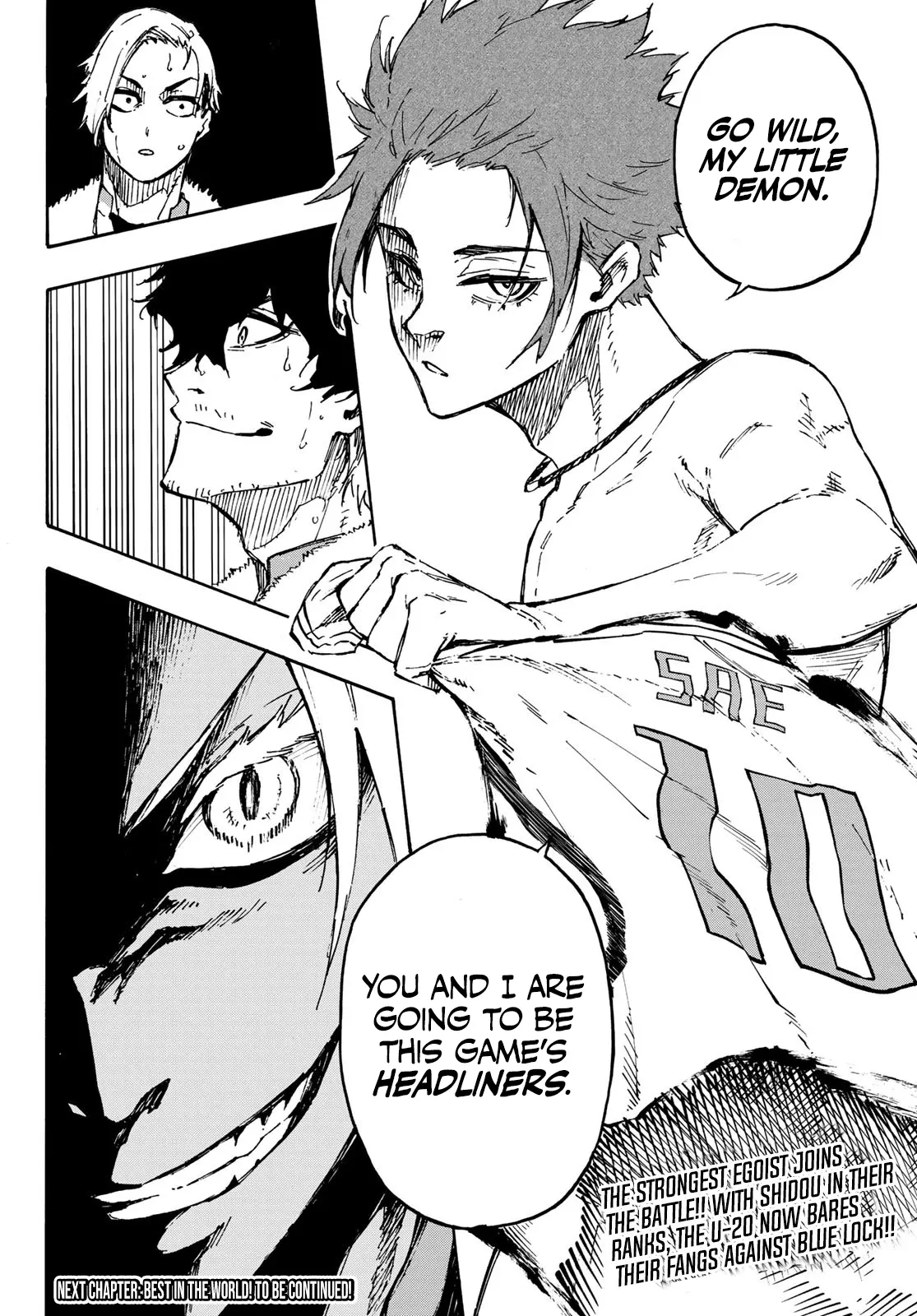 B Lock Manga, chapter 122, page 20