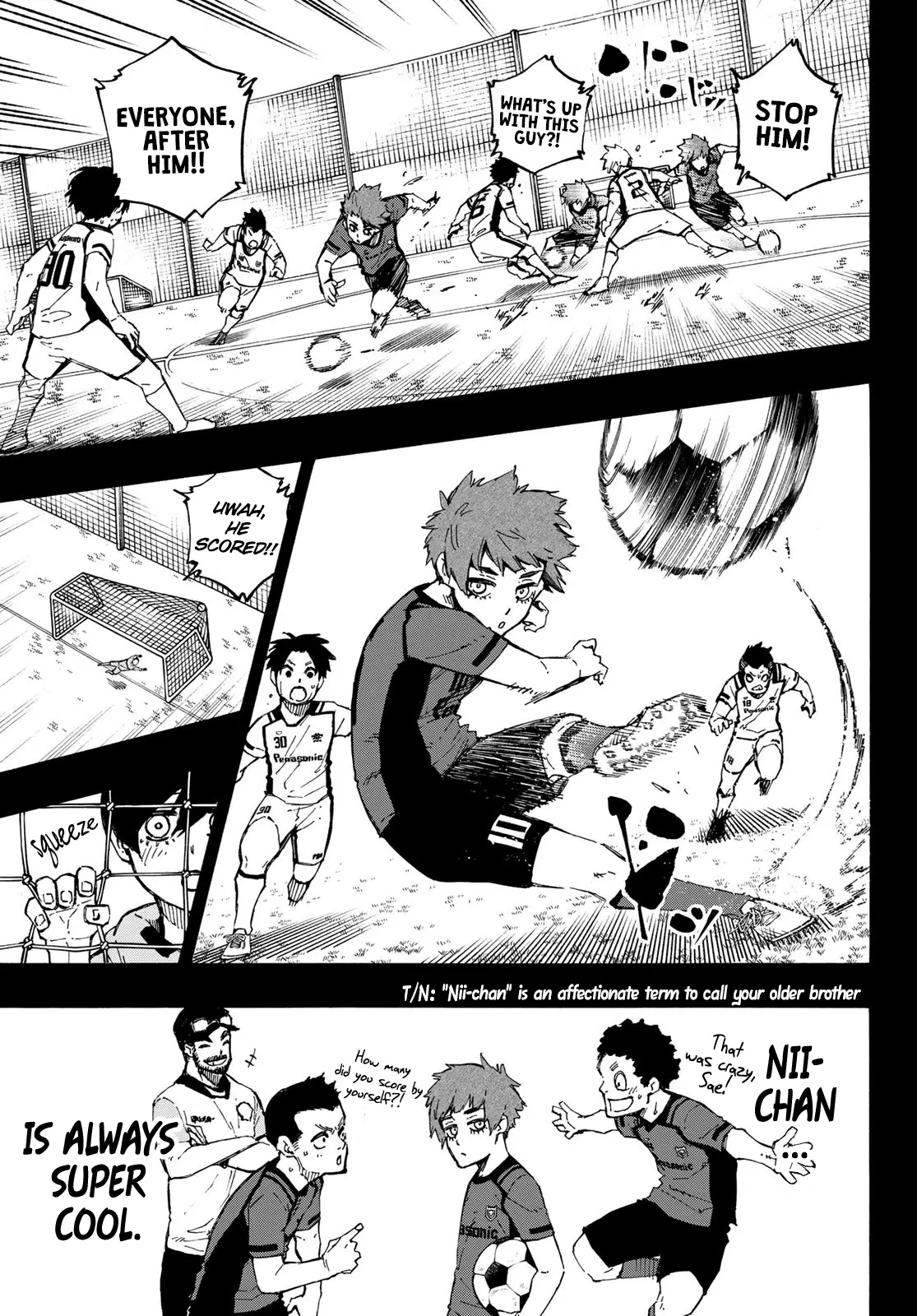 B Lock Manga, chapter 123, page 14