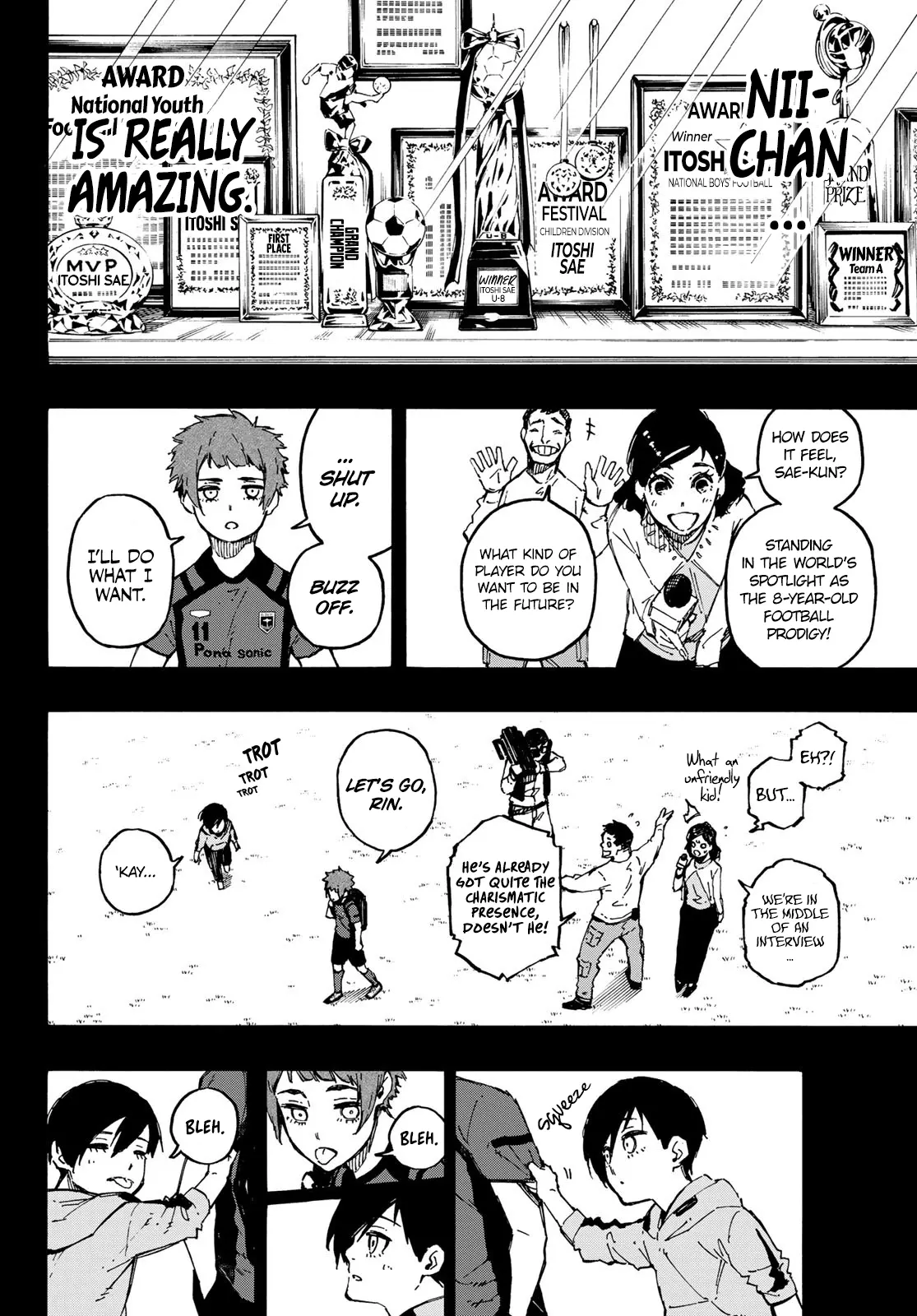 B Lock Manga, chapter 123, page 15