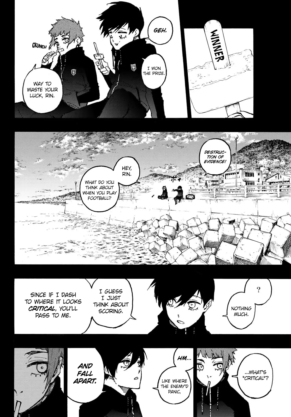 B Lock Manga, chapter 124, page 5