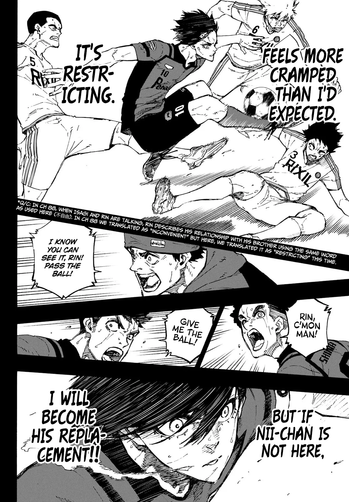 B Lock Manga, chapter 124, page 11