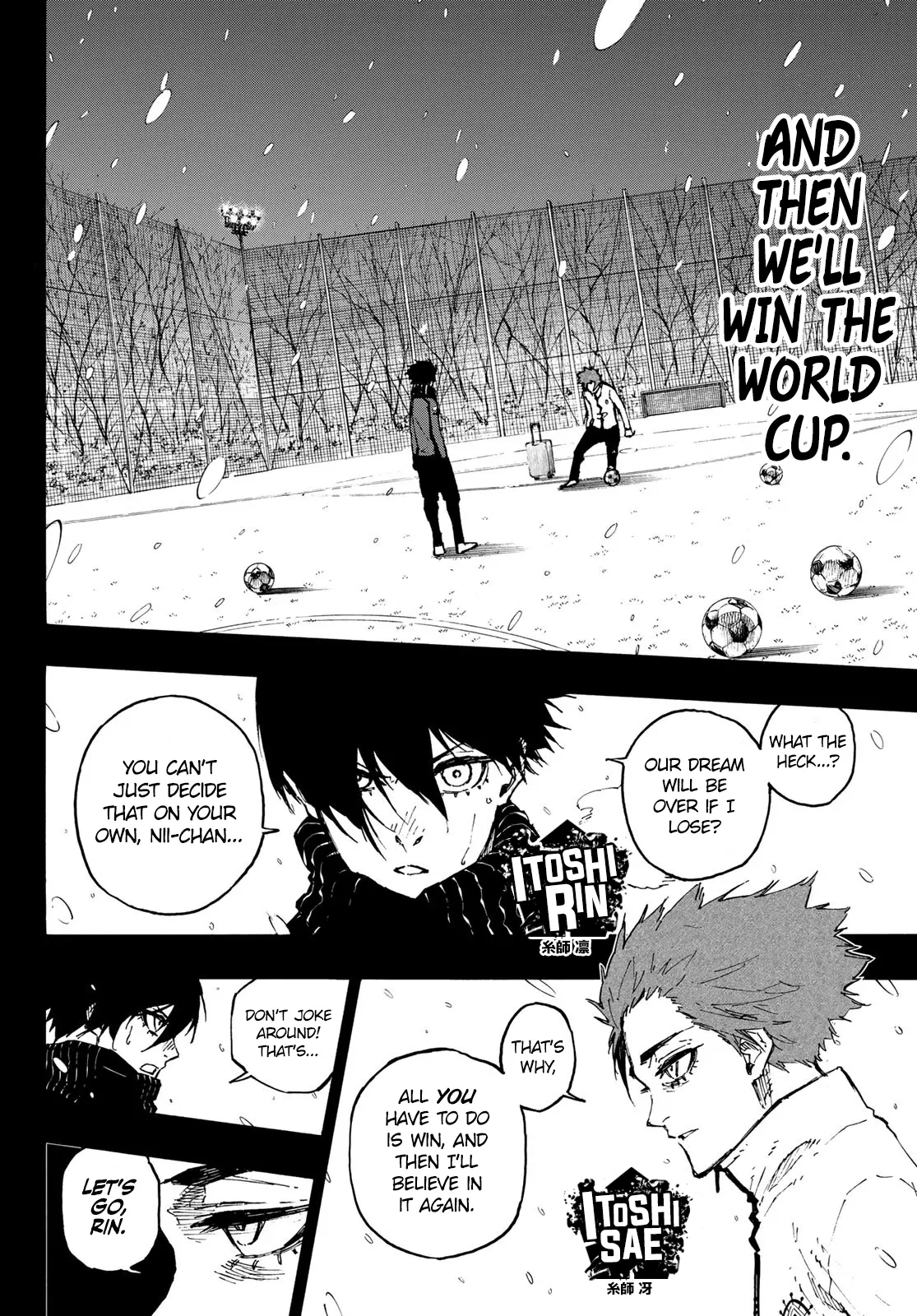 B Lock Manga, chapter 125, page 3