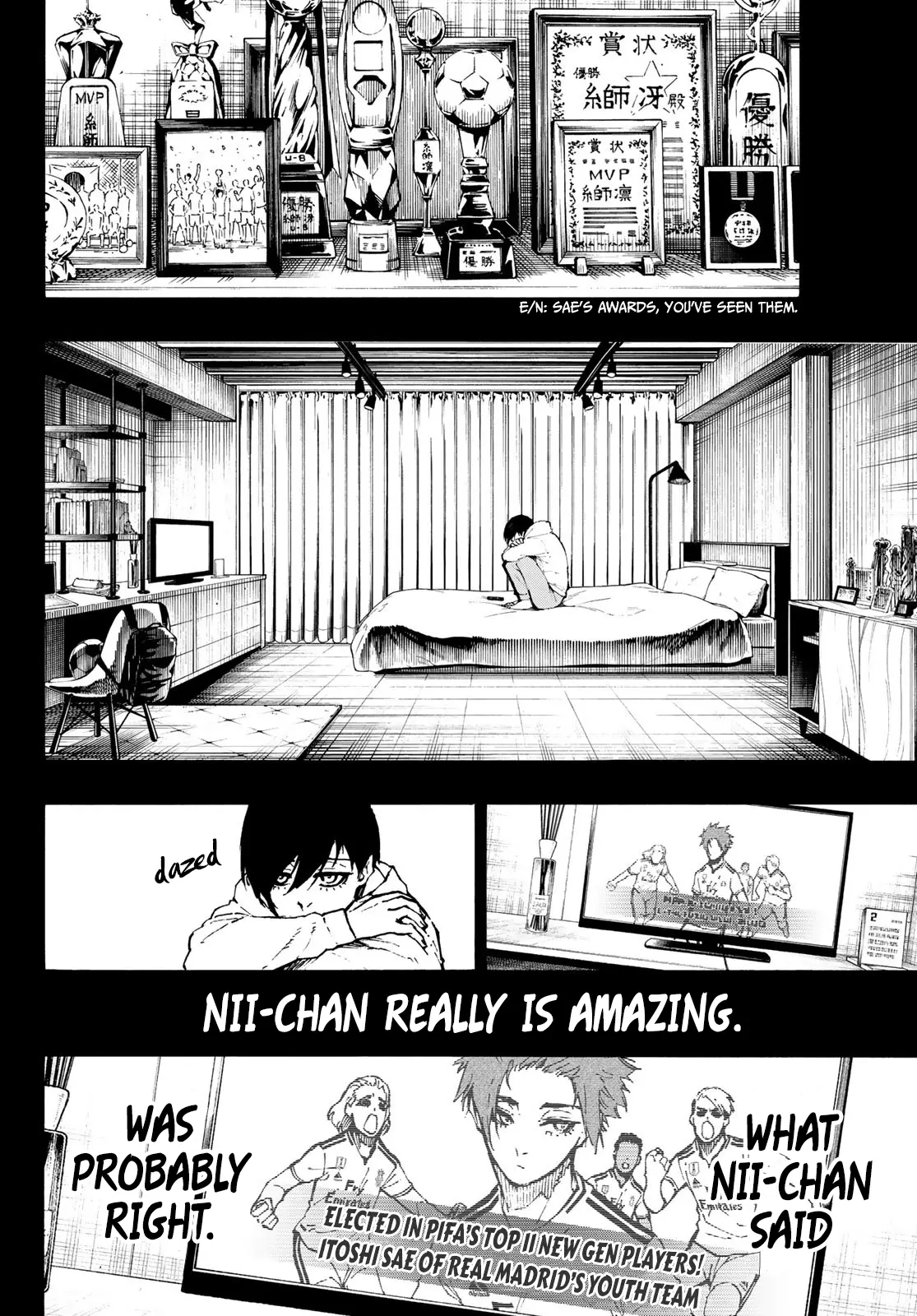 B Lock Manga, chapter 125, page 13