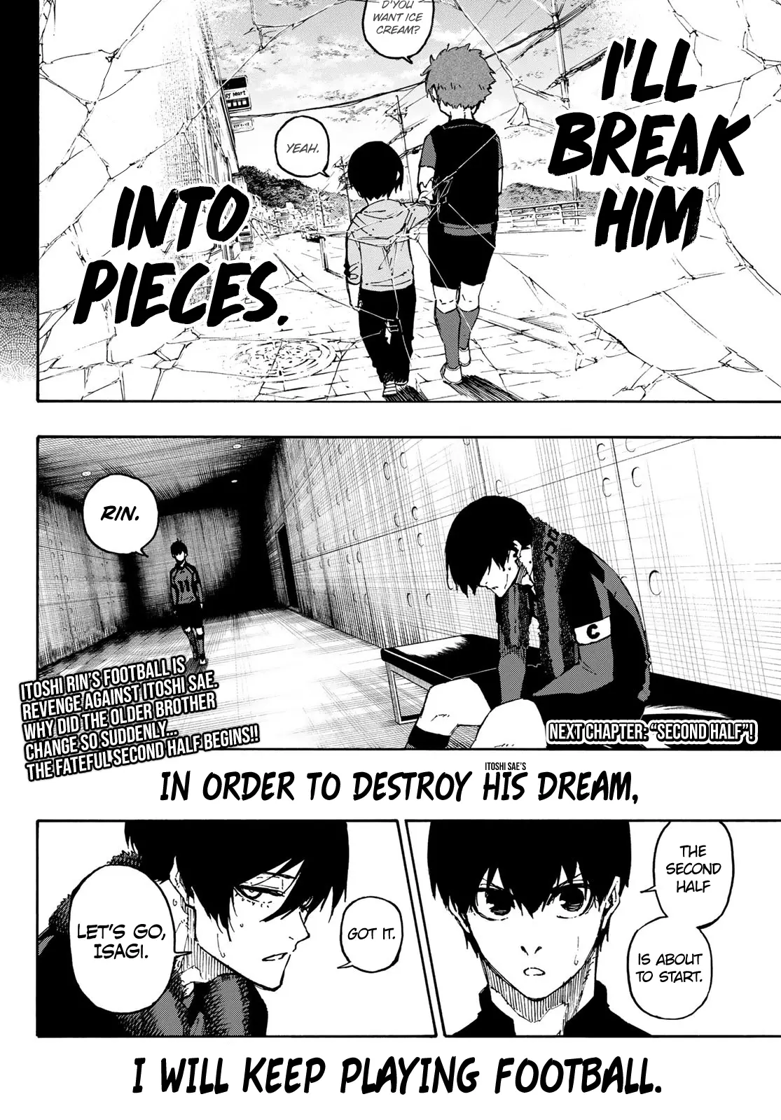 B Lock Manga, chapter 125, page 19