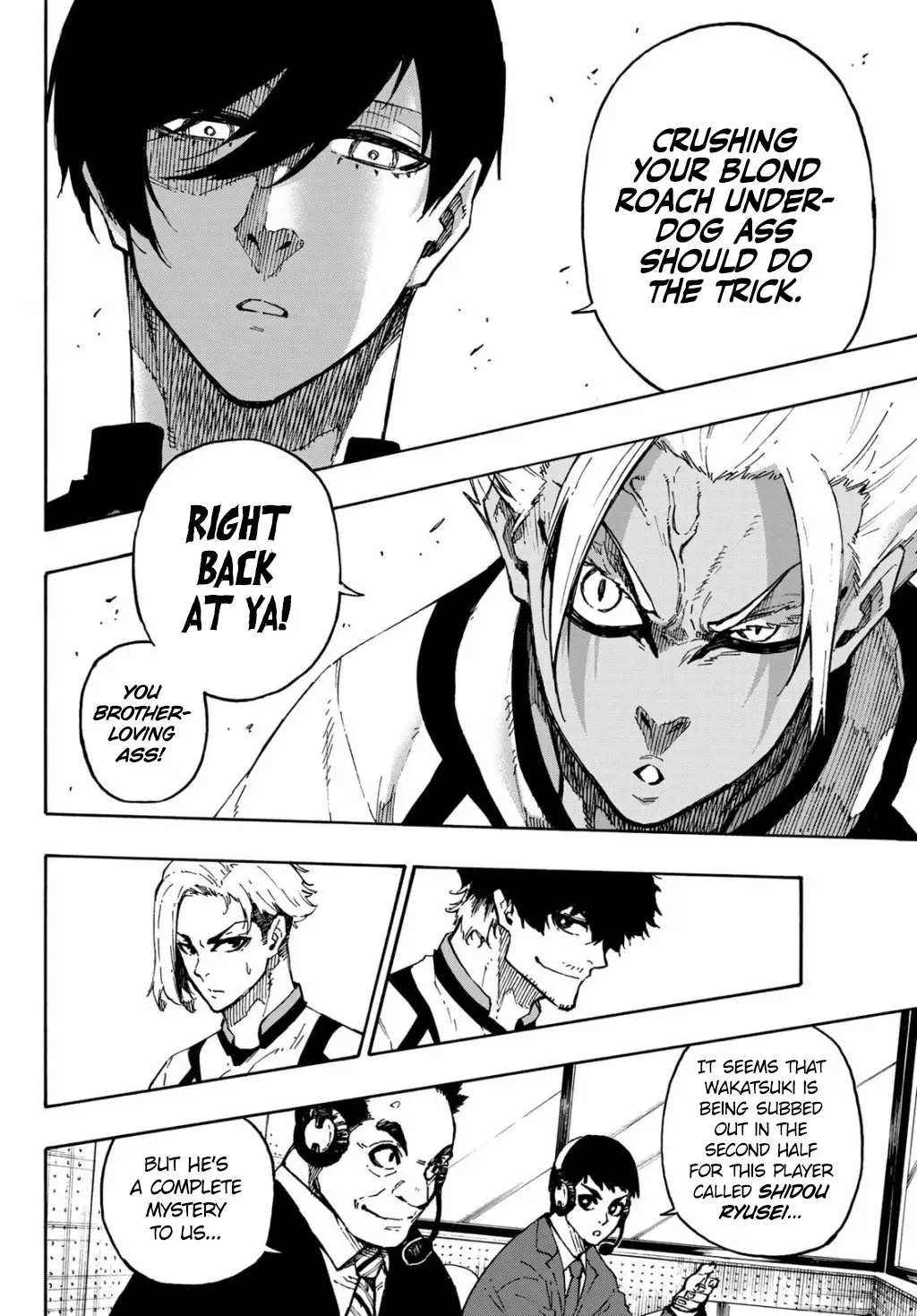 B Lock Manga, chapter 126, page 5