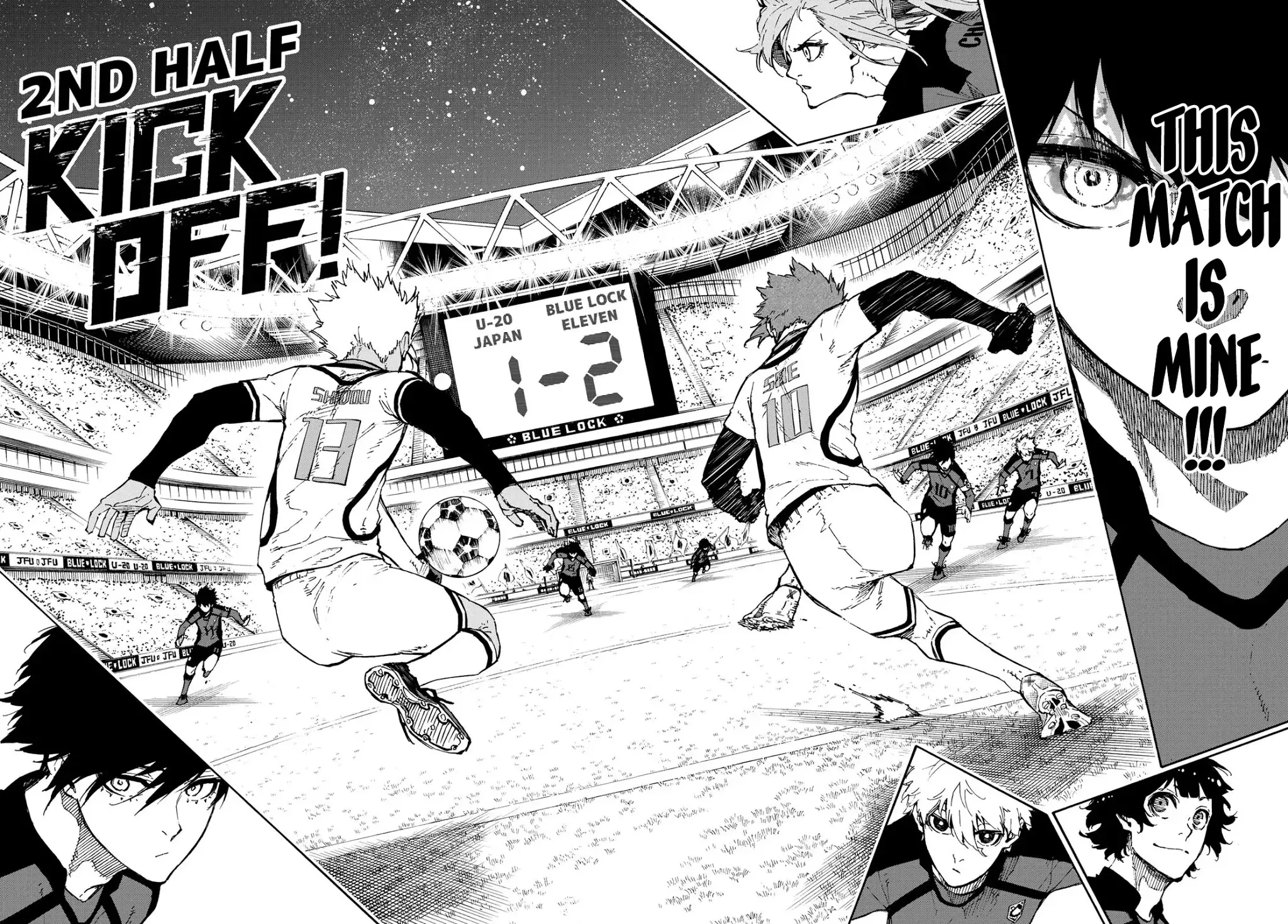 B Lock Manga, chapter 126, page 9