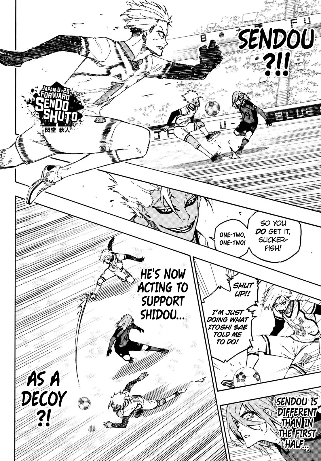 B Lock Manga, chapter 126, page 14