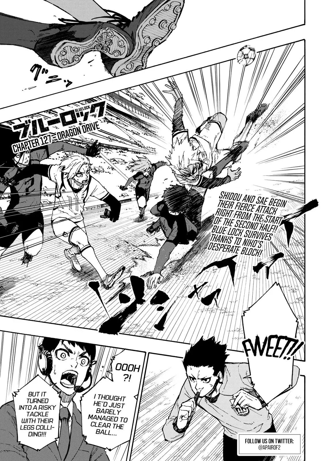 B Lock Manga, chapter 127, page 2